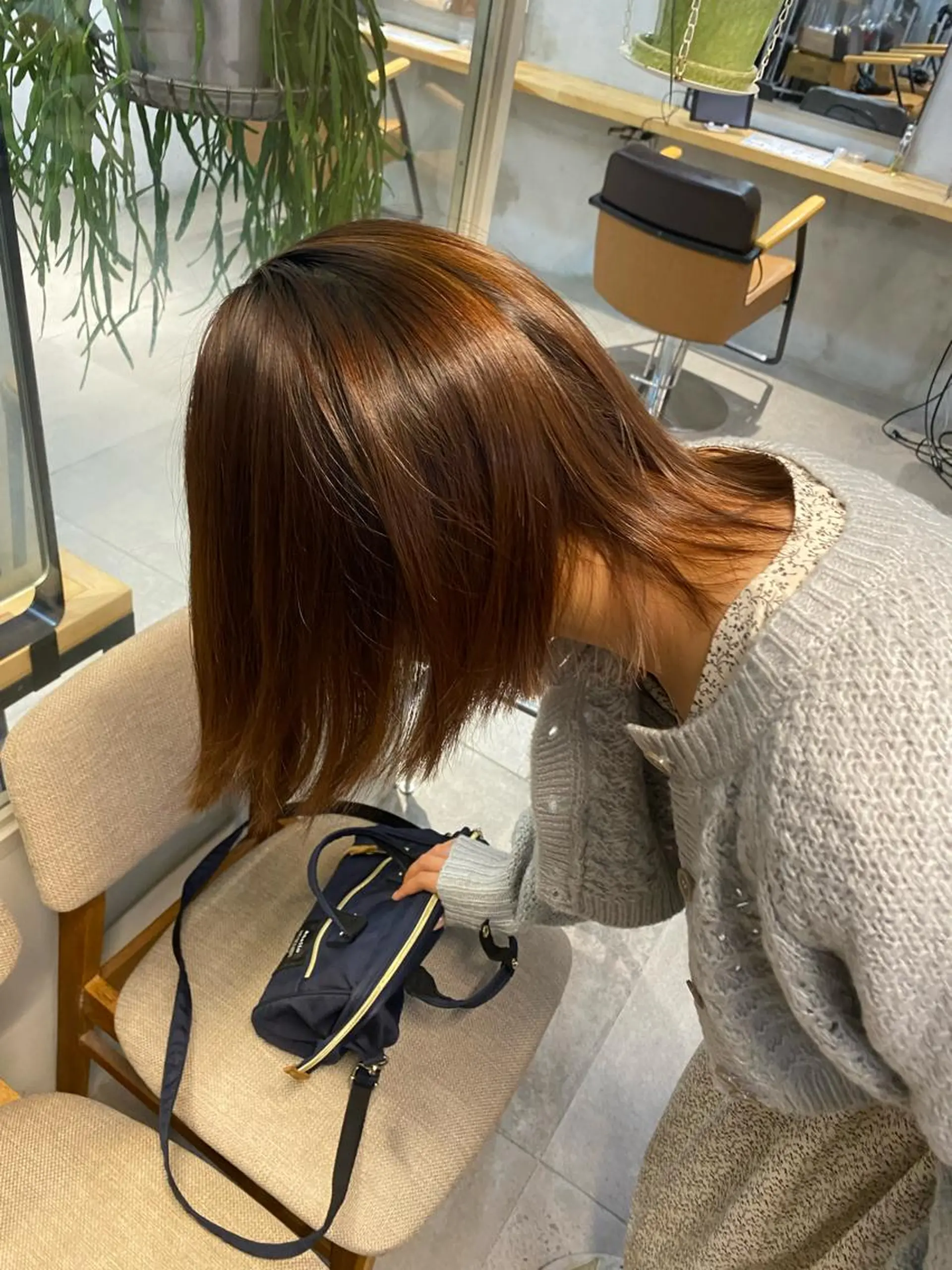 ミディアム 縮毛矯正 カット 縮毛矯正 トリートメント noa/ 渋谷のヘアスタイル