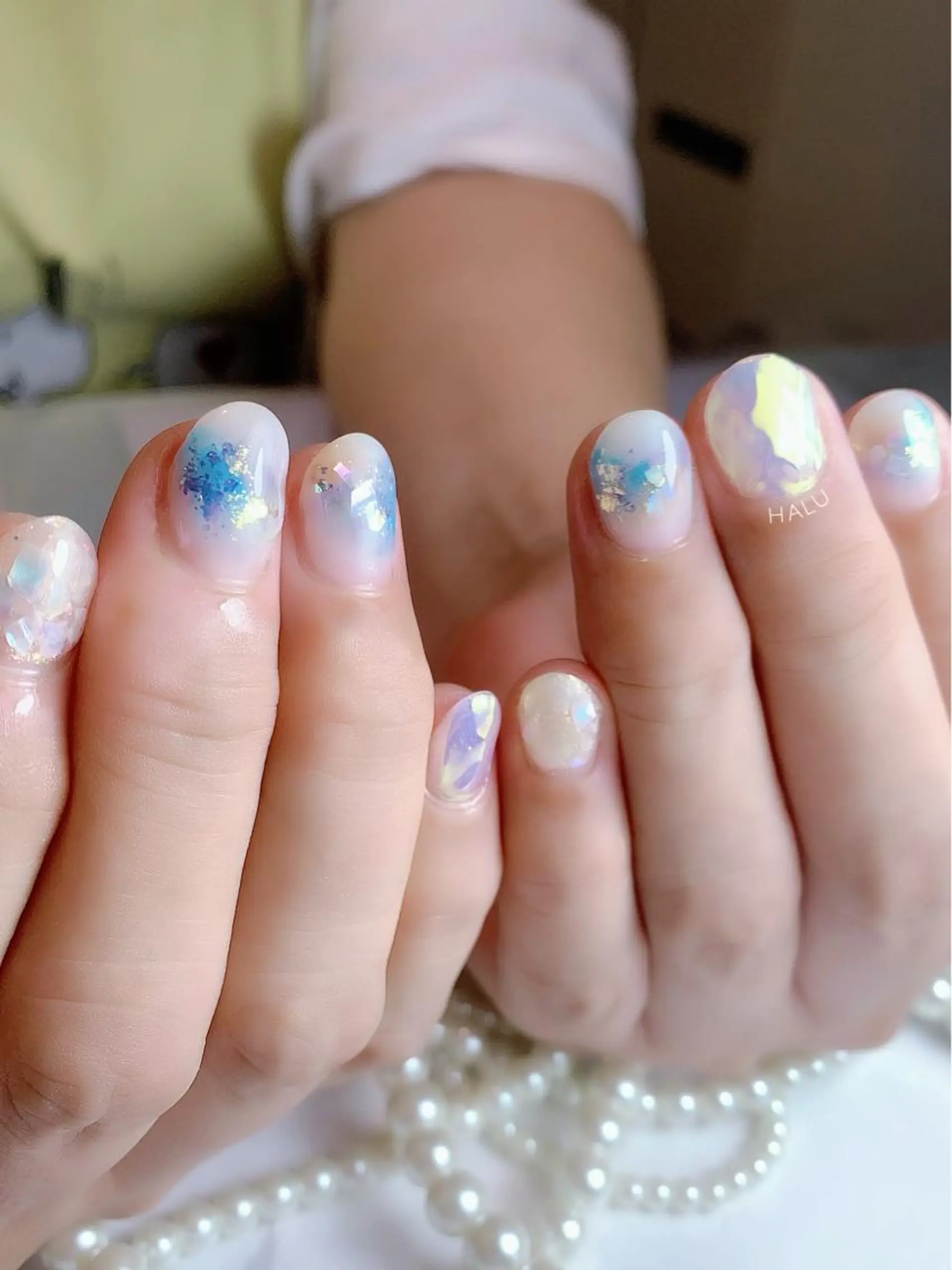 ネイル ニュアンスネイル HALU ハルのネイルデザイン