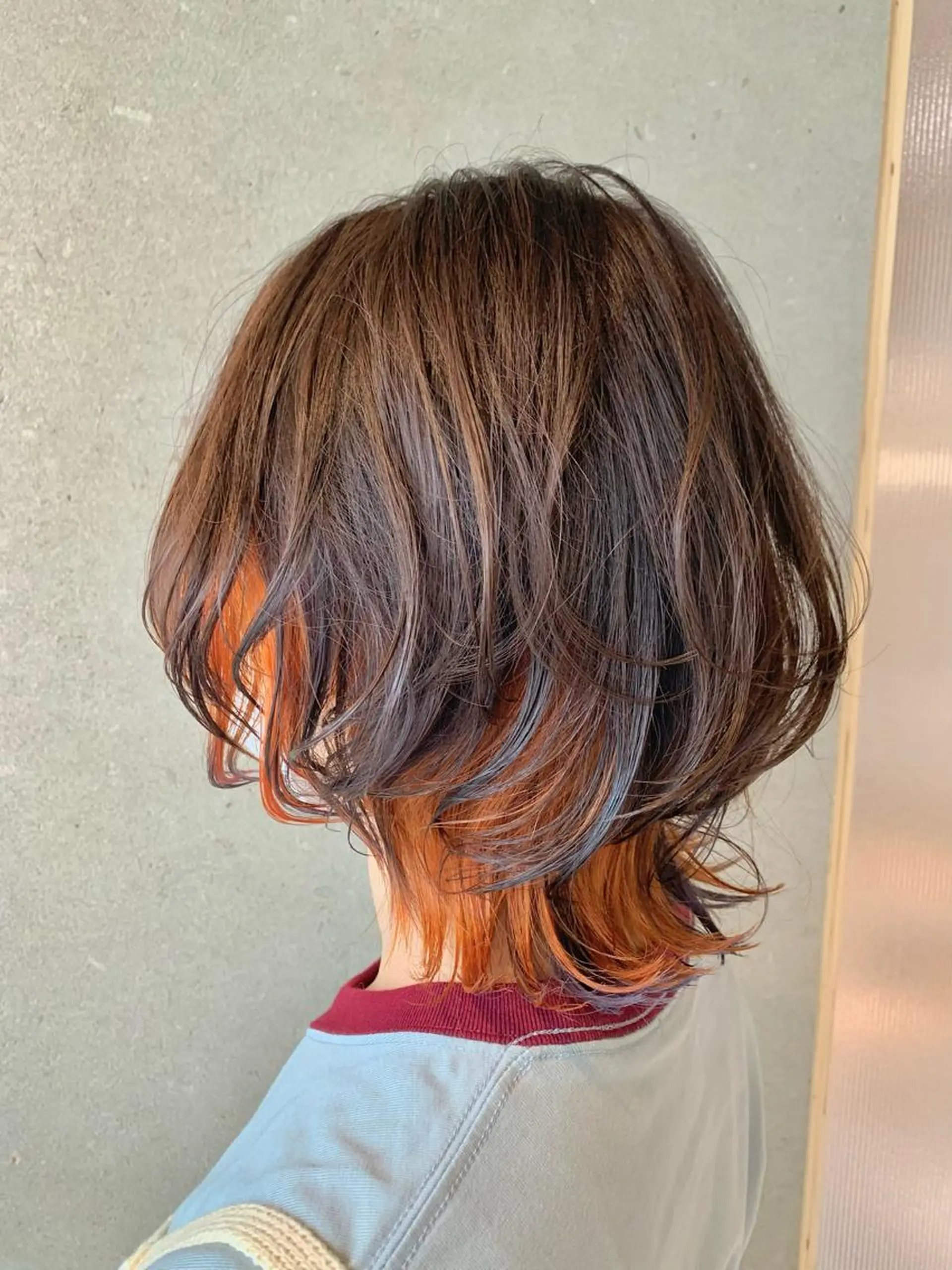 ショート カラー 縮毛矯正×艶カラー /中村勇太のヘアスタイル