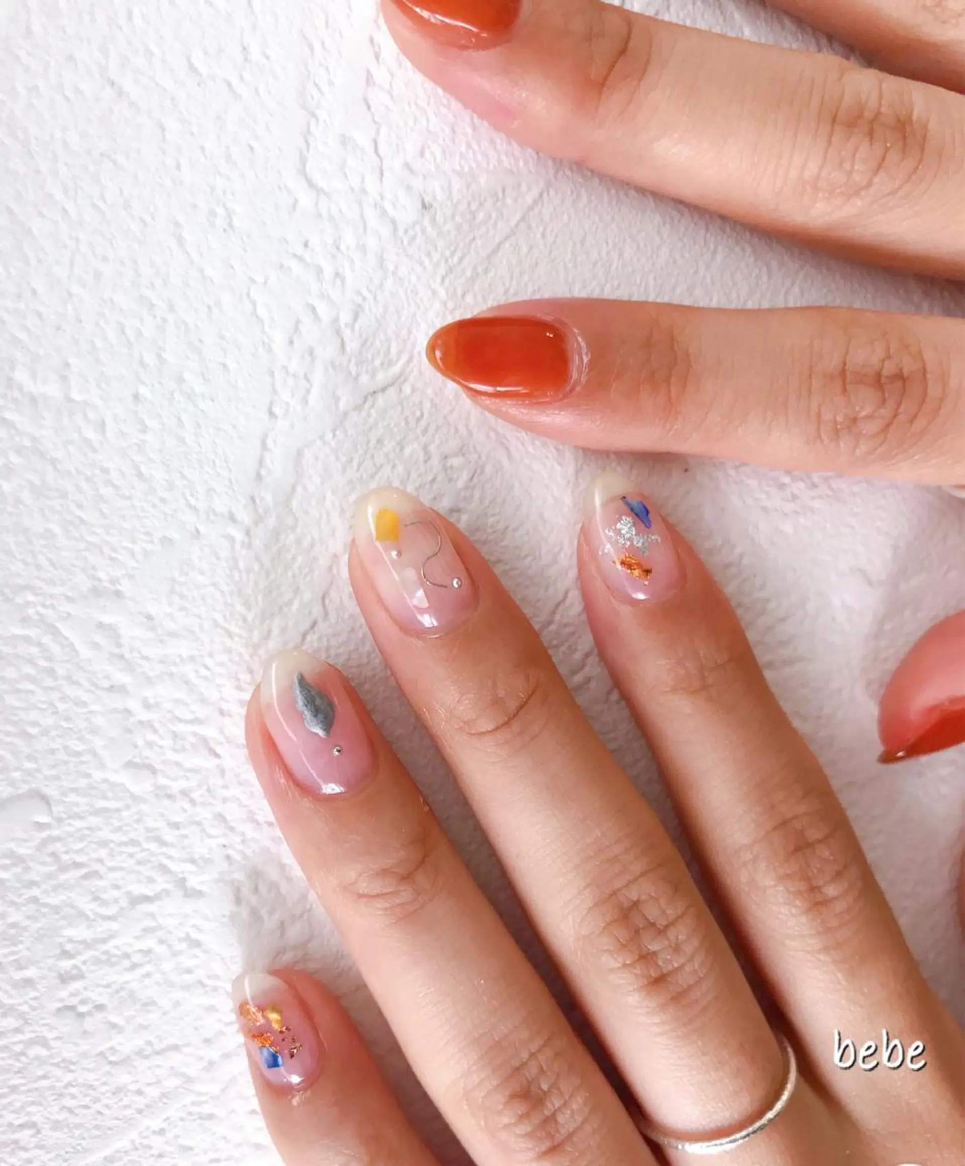 ネイル ニュアンスネイル ハンドネイル Ann. nail.tokyo所属・Ann nailのネイルデザイン