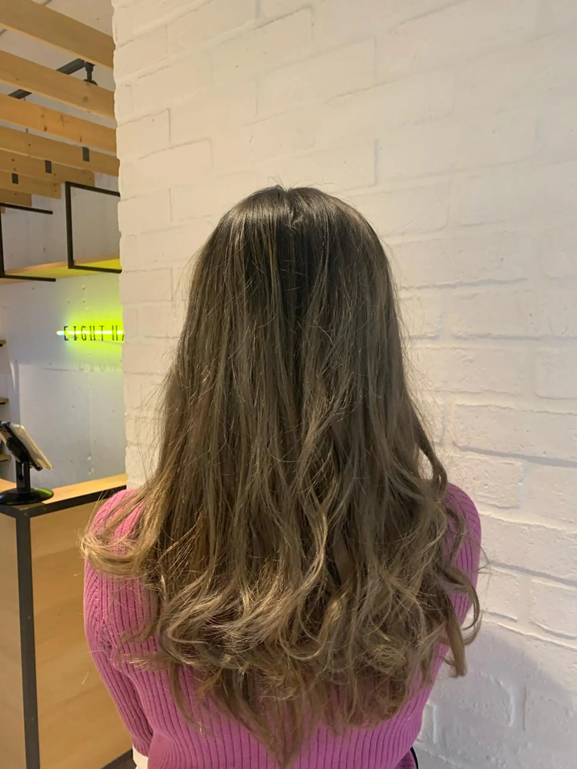 セミロング カラー グレージュ 💛丁寧さNo.🥇 🧸片山智裕💛のヘアスタイル