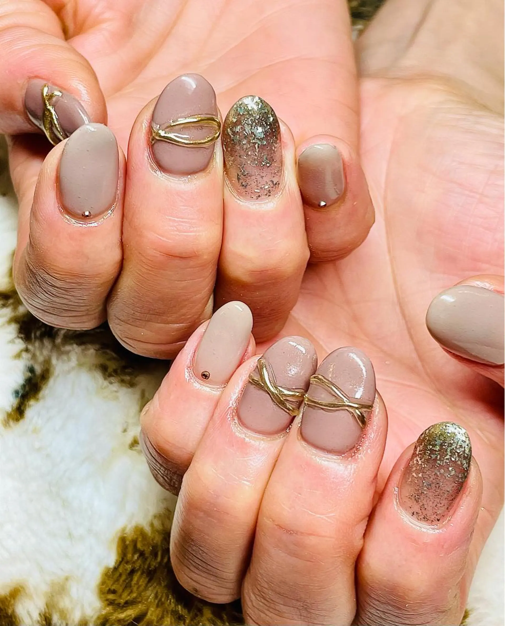 ショート カラー パーマ ヘアアレンジ メンズ キッズ ネイル マツエク・マツパ ハンドネイル ハンドケア nail&eye Aoのマツエク・マツパデザイン