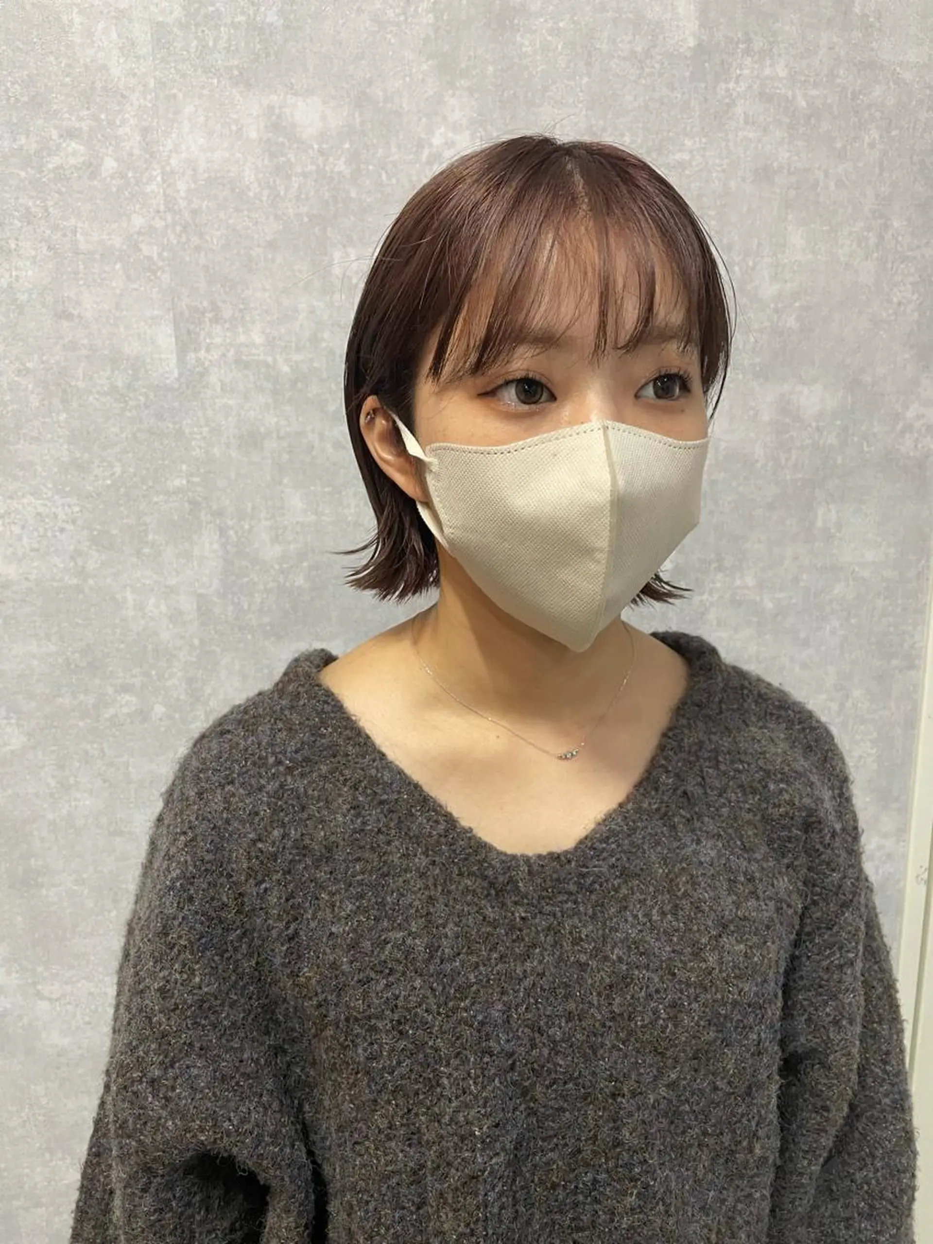 ショート 切りっぱなしボブ ショートボブ ハンサムショート 丸みショート アッシュ C’LD hair  produce /シールドヘア所属・モテ髪/ボブ/ショー ト/アダチフウトのヘアスタイル