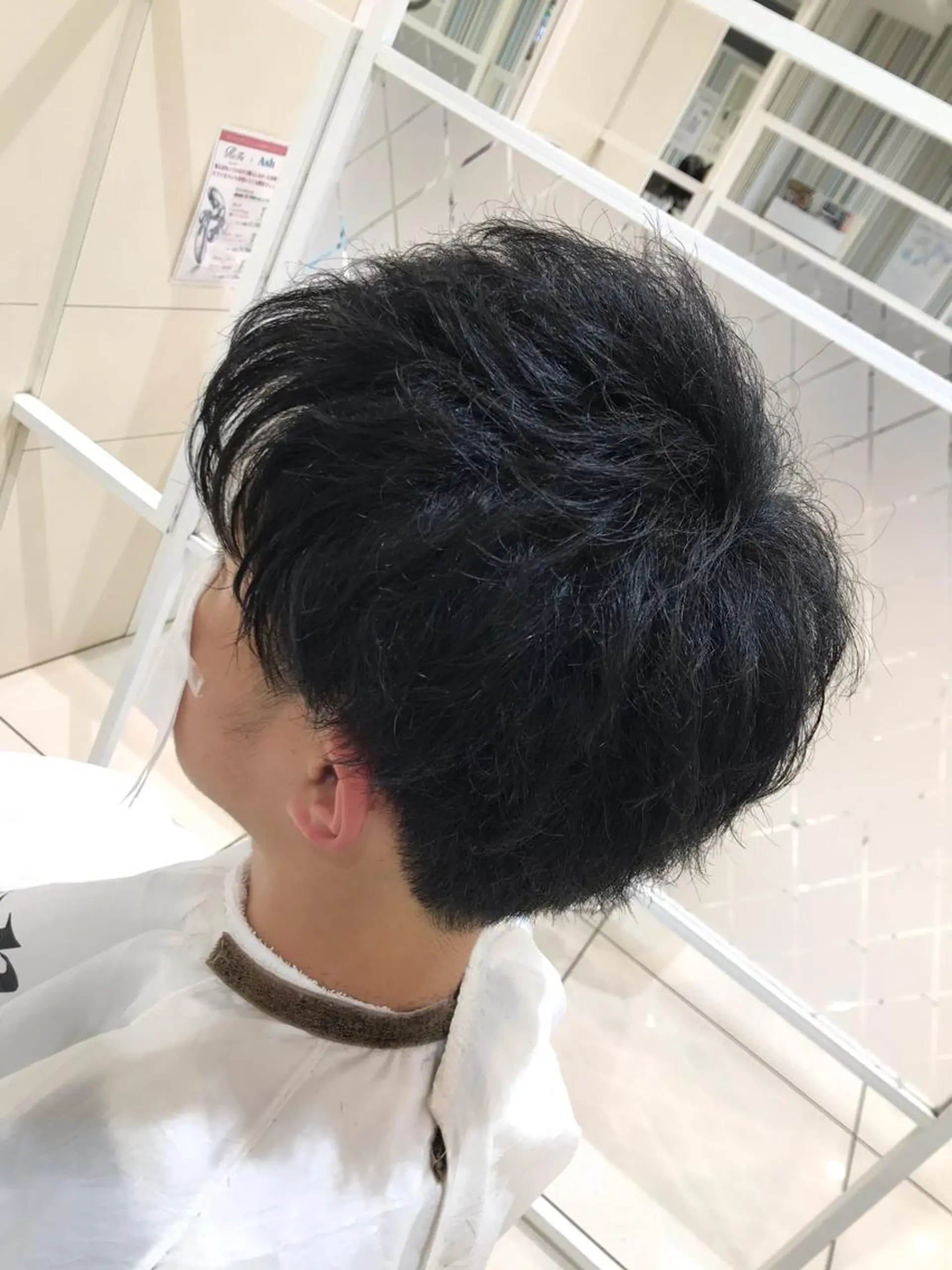 ミディアム メンズ Ash 中岡ゆうたのヘアスタイル