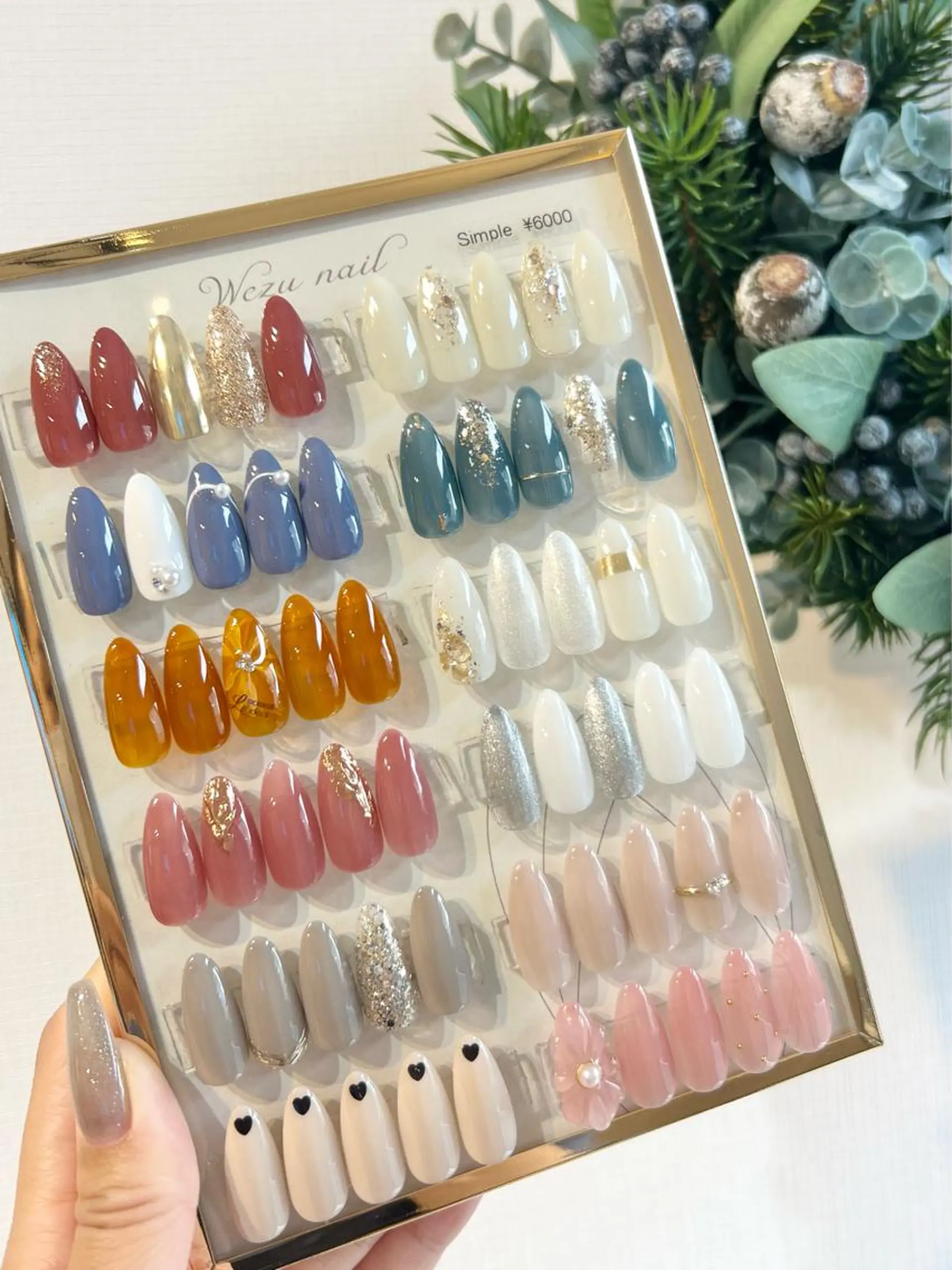ネイル ハンドネイル フットネイル WEZU NAILのネイルデザイン
