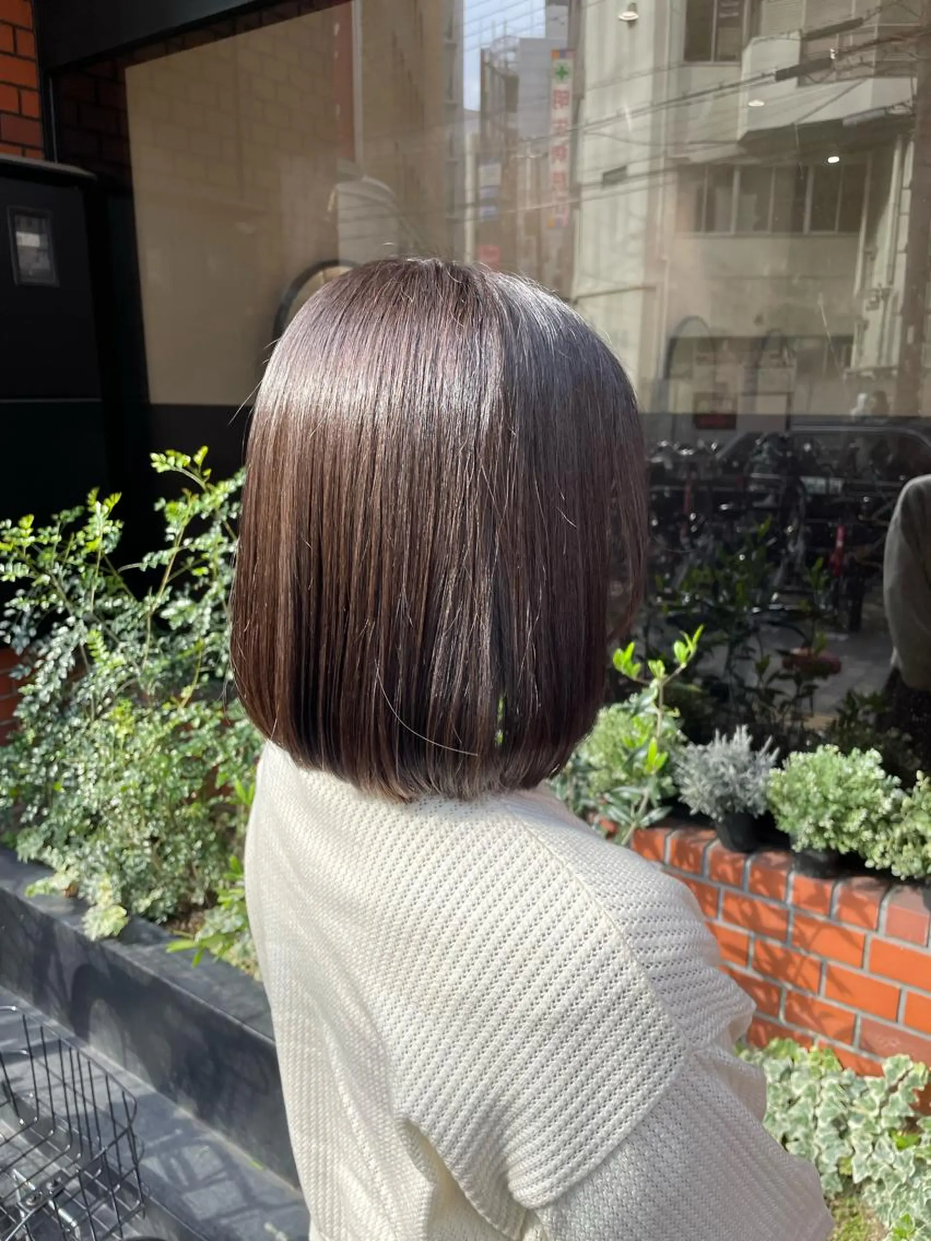 ミディアム 片平 帆香のヘアスタイル