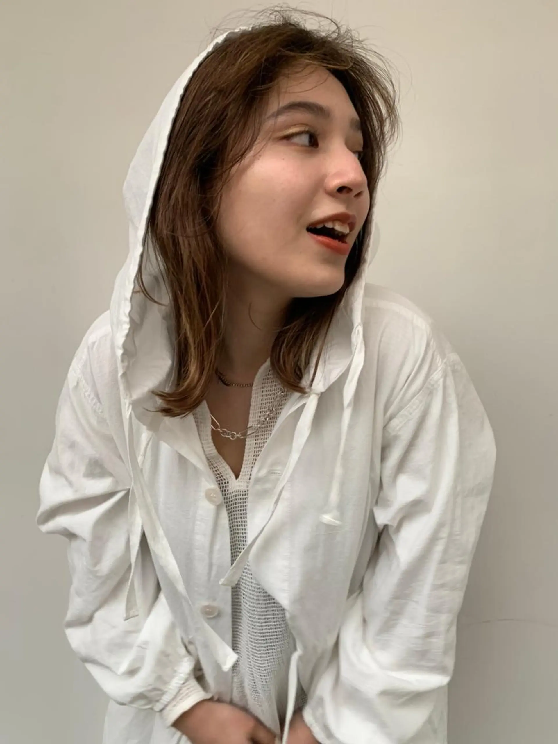 ミディアム パーマ カラー ヘアアレンジ ミディアムパーマ ダブルカラー グラデーションカラー ハイライトカラー イルミナカラー CEINE【セーヌ】 三軒茶屋のヘアスタイル