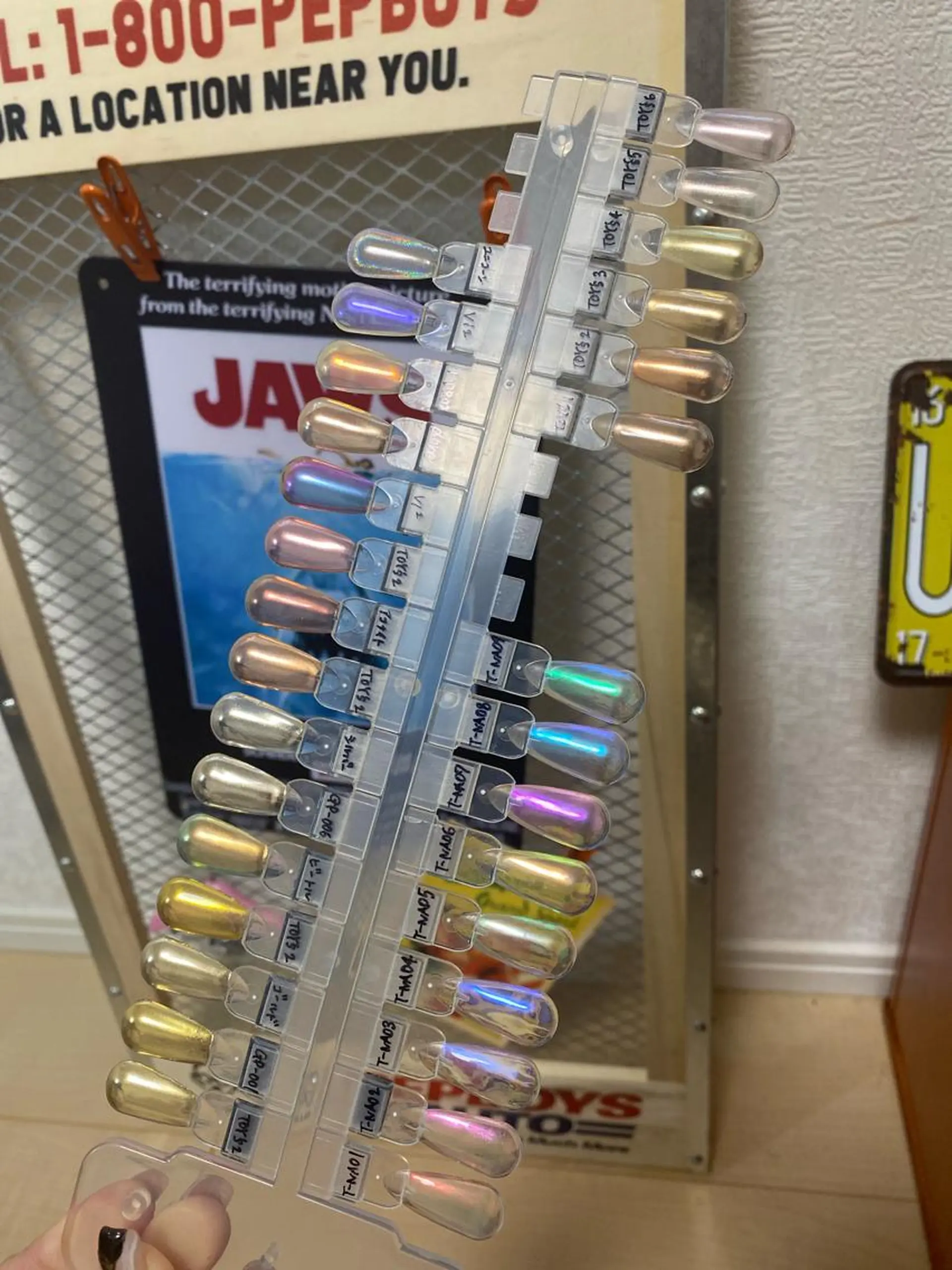 ネイル オーロラネイル クリアネイル ミラーネイル ハンドネイル Nroom.所属・Nroom. /はるのネイルデザイン