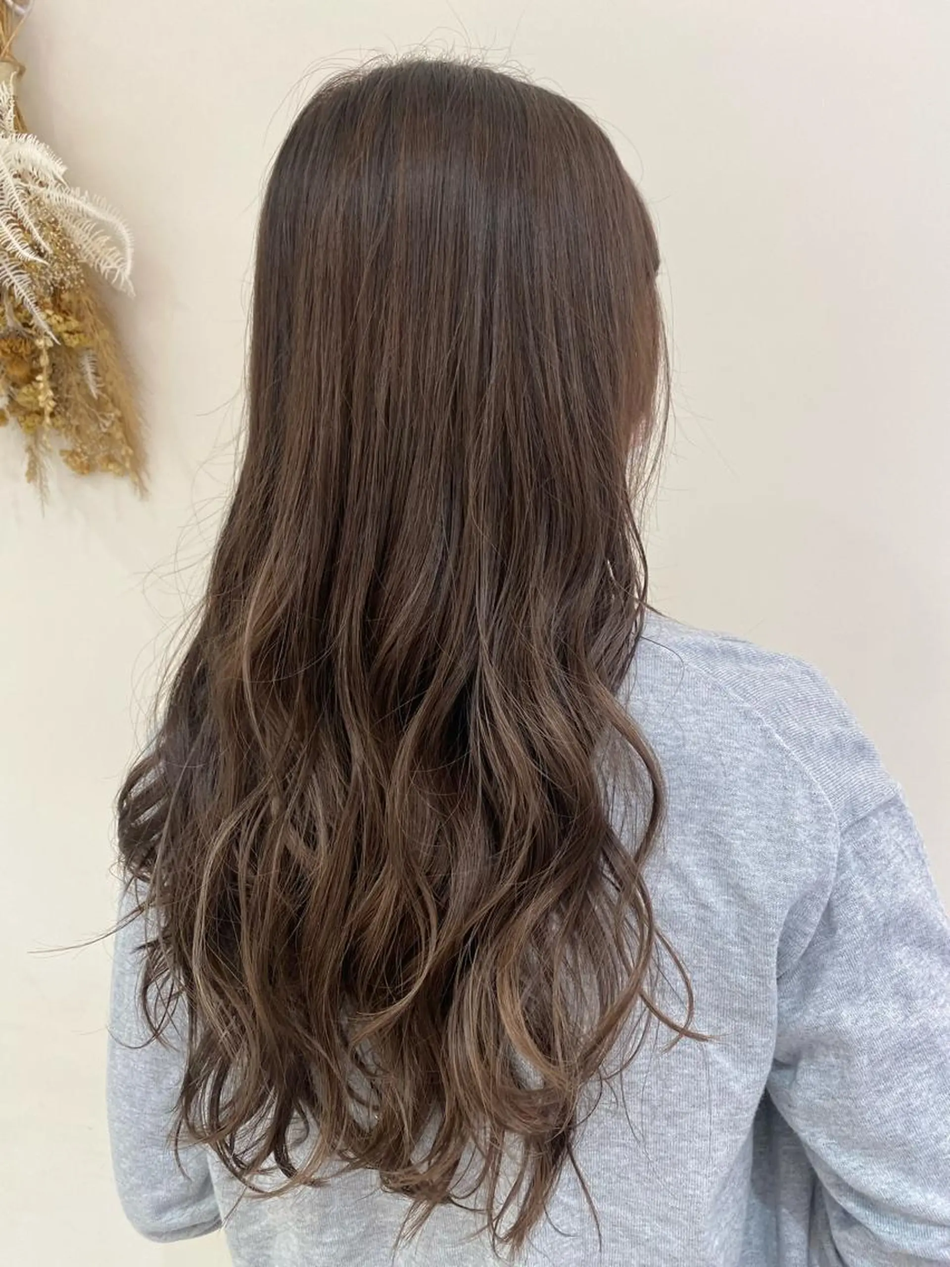ロング カラー ヘアアレンジ 韓国レイヤー🖤🤍 /うえのゆずのヘアスタイル