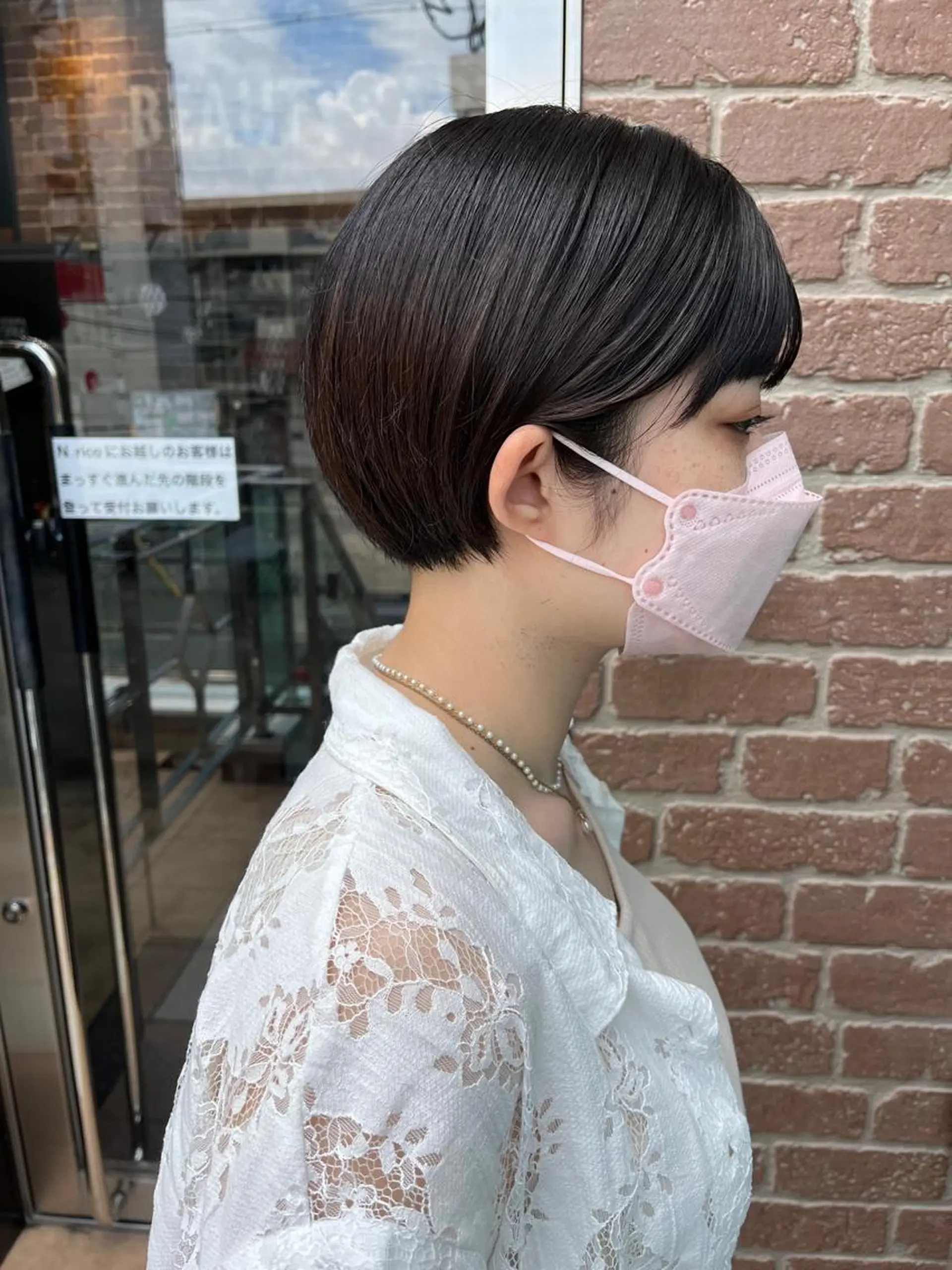 ショート カラー パーマ ヘアアレンジ メンズ キッズ ネイル マツエク・マツパ アイブロウ メンズパーマ ブラウンカラー ケアカラー 透明感カラー ピンクカラー times salon名駅所属・久木原 ゆりのヘアスタイル