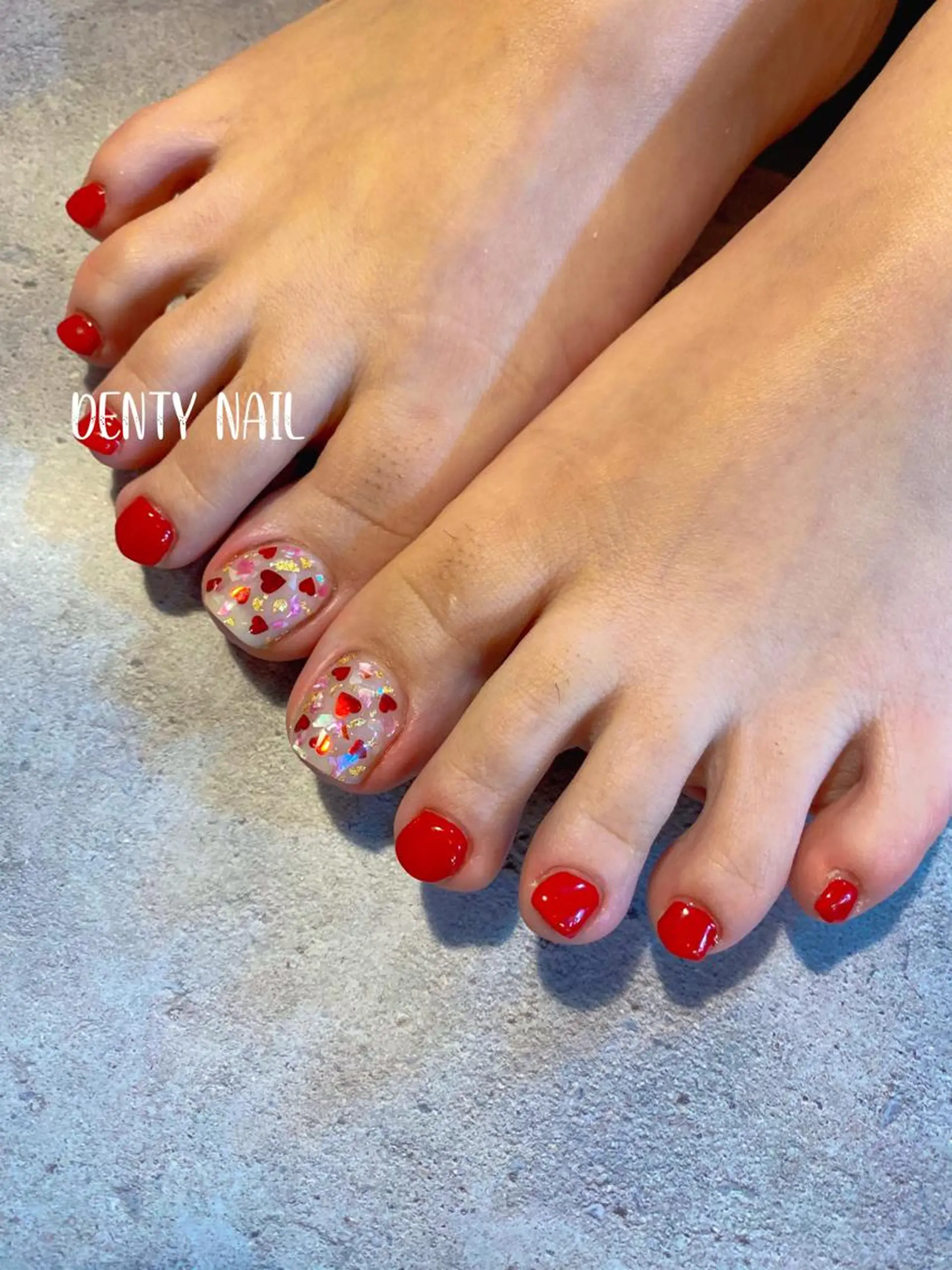 ネイル フットネイル DENTY NAIL所属・DENTY NAIL -ArtRoom-のネイルデザイン