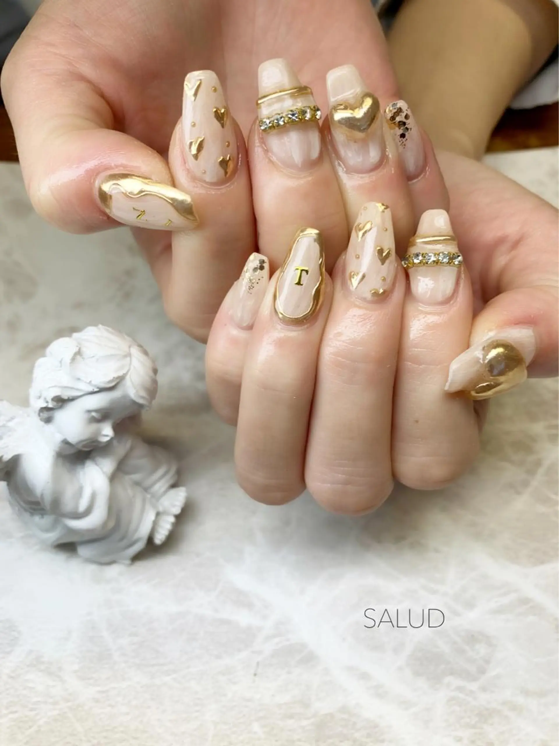 ネイル ハンドネイル Nail Salon SALUDのネイルデザイン