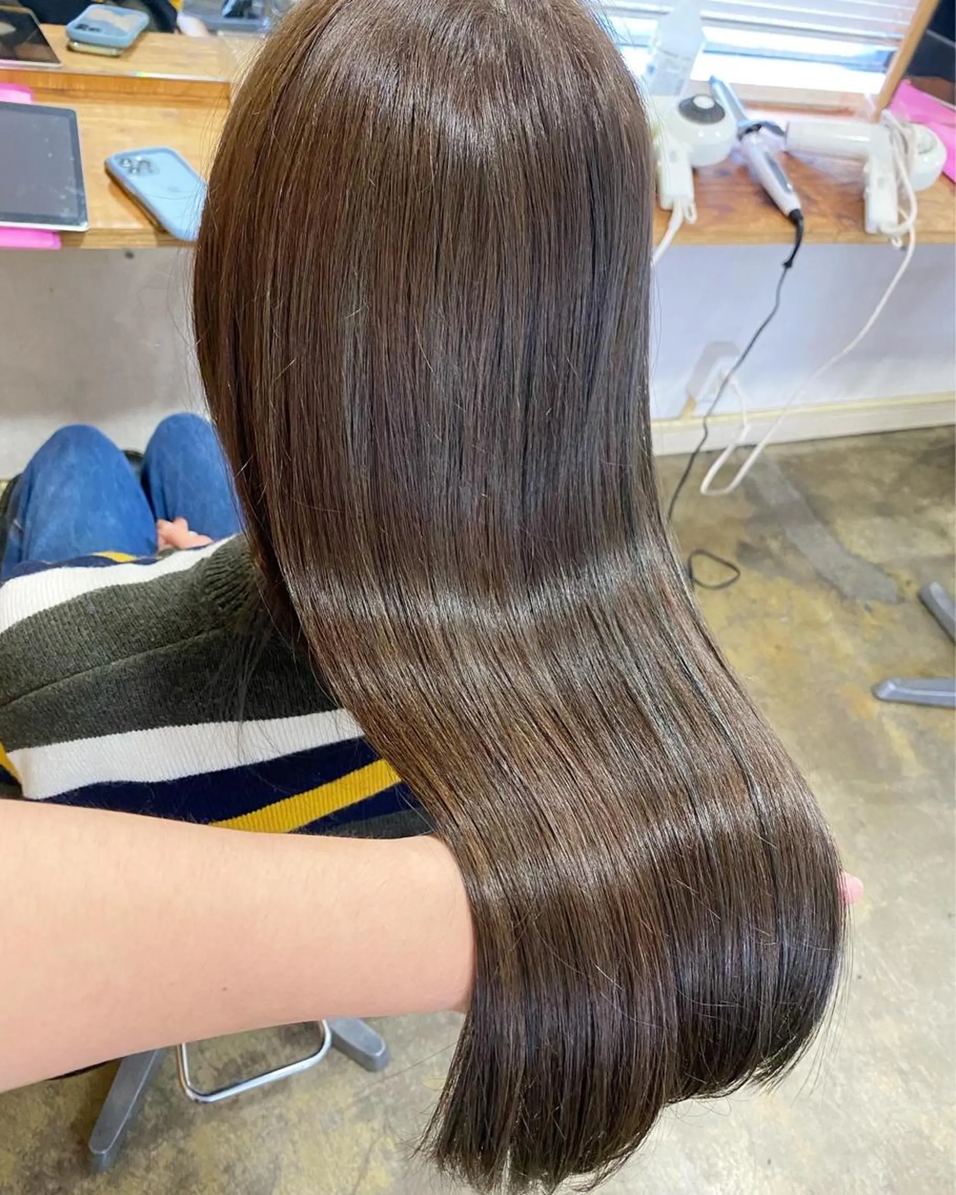 ロング カラー CABANON所属・和歌山髪質改善 那須優太のヘアスタイル