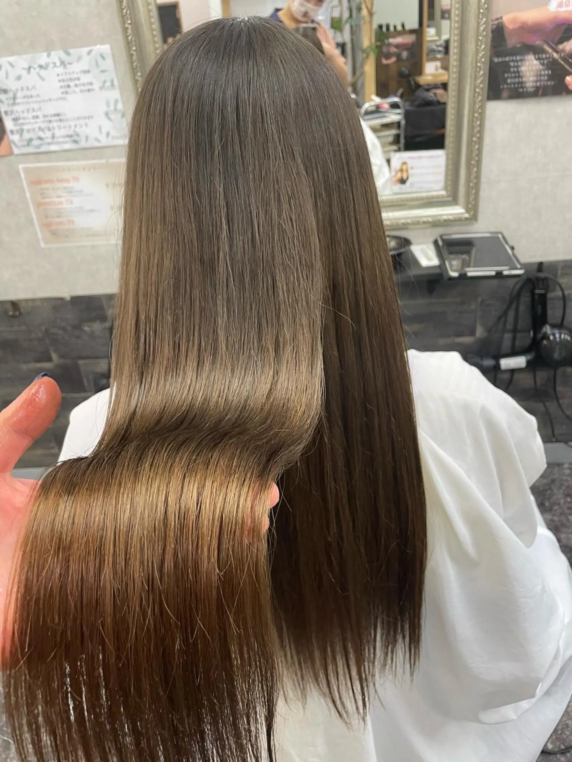 ロング カラー パーマ ヘアアレンジ メンズ キッズ ネイル マツエク・マツパ アイブロウ N-plants 楓のヘアスタイル