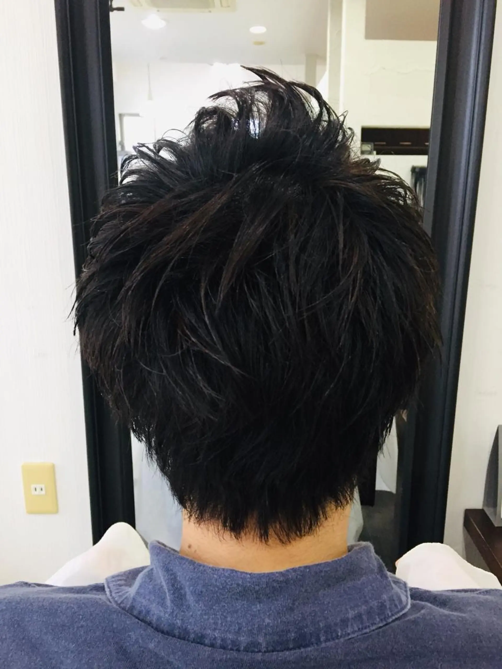 ショート カラー メンズ 阿久津 泰幸のヘアスタイル