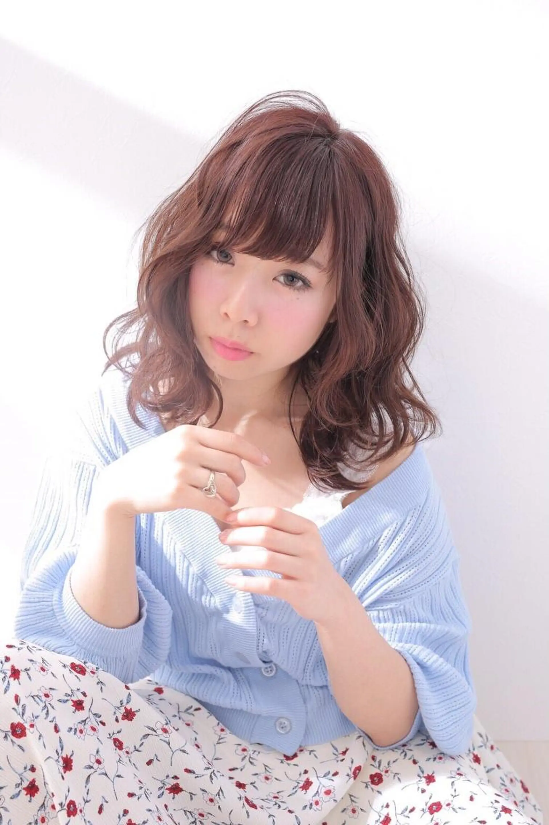 ミディアム 指名支持率NO.1 スタイリストのヘアスタイル