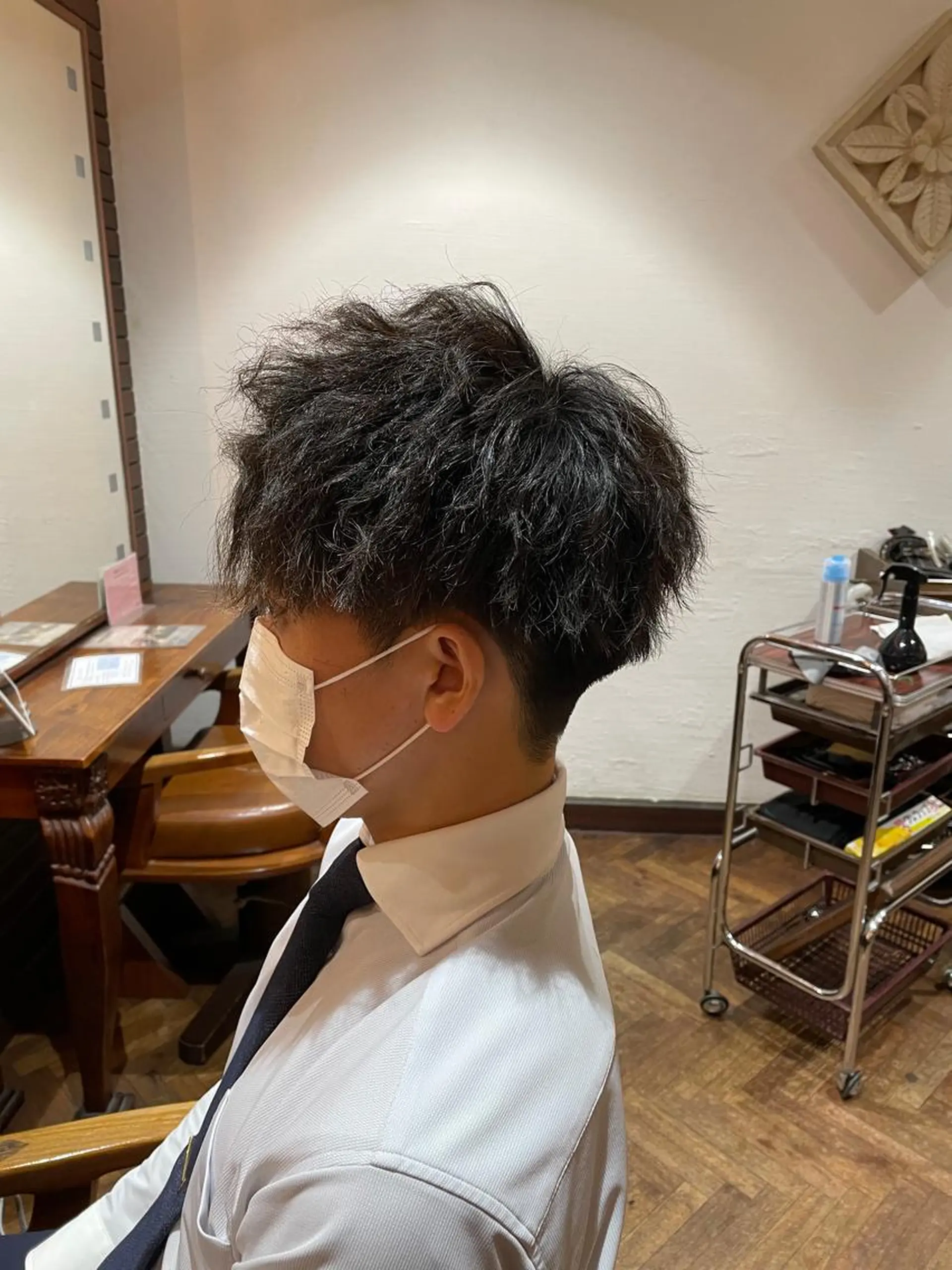 メンズ メンズパーマ メンズツイストパーマ ツイストパーマ stylist YUTOのヘアスタイル