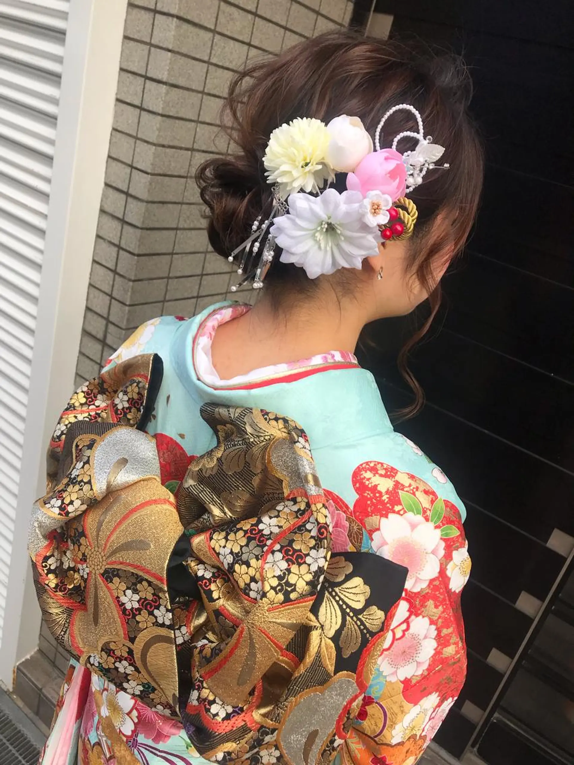 セミロング ヘアアレンジ 【カメレオン】 上村 祥子のヘアスタイル