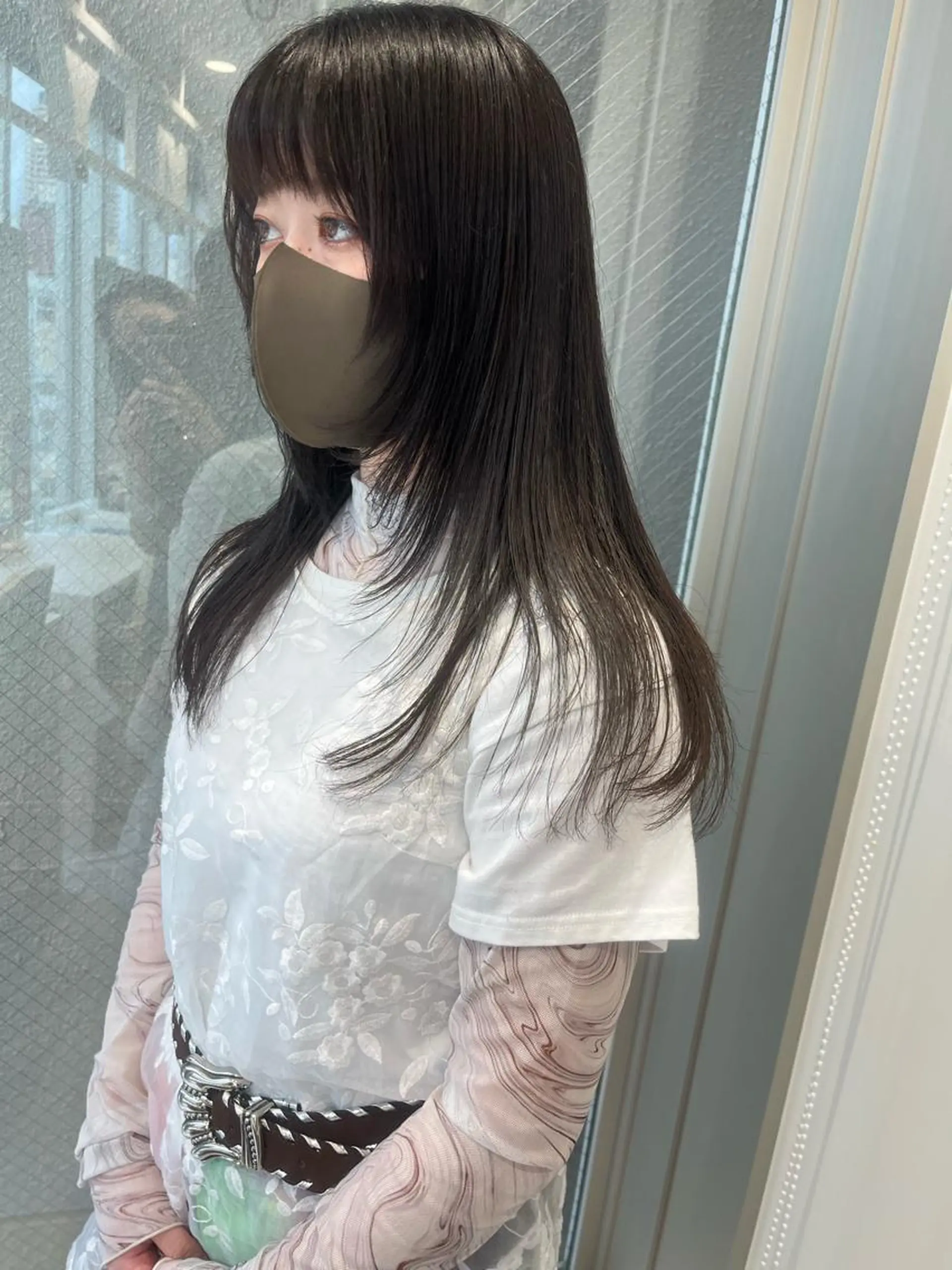 ロング ウルフカット ウルフカット／吉村 桃子のヘアスタイル