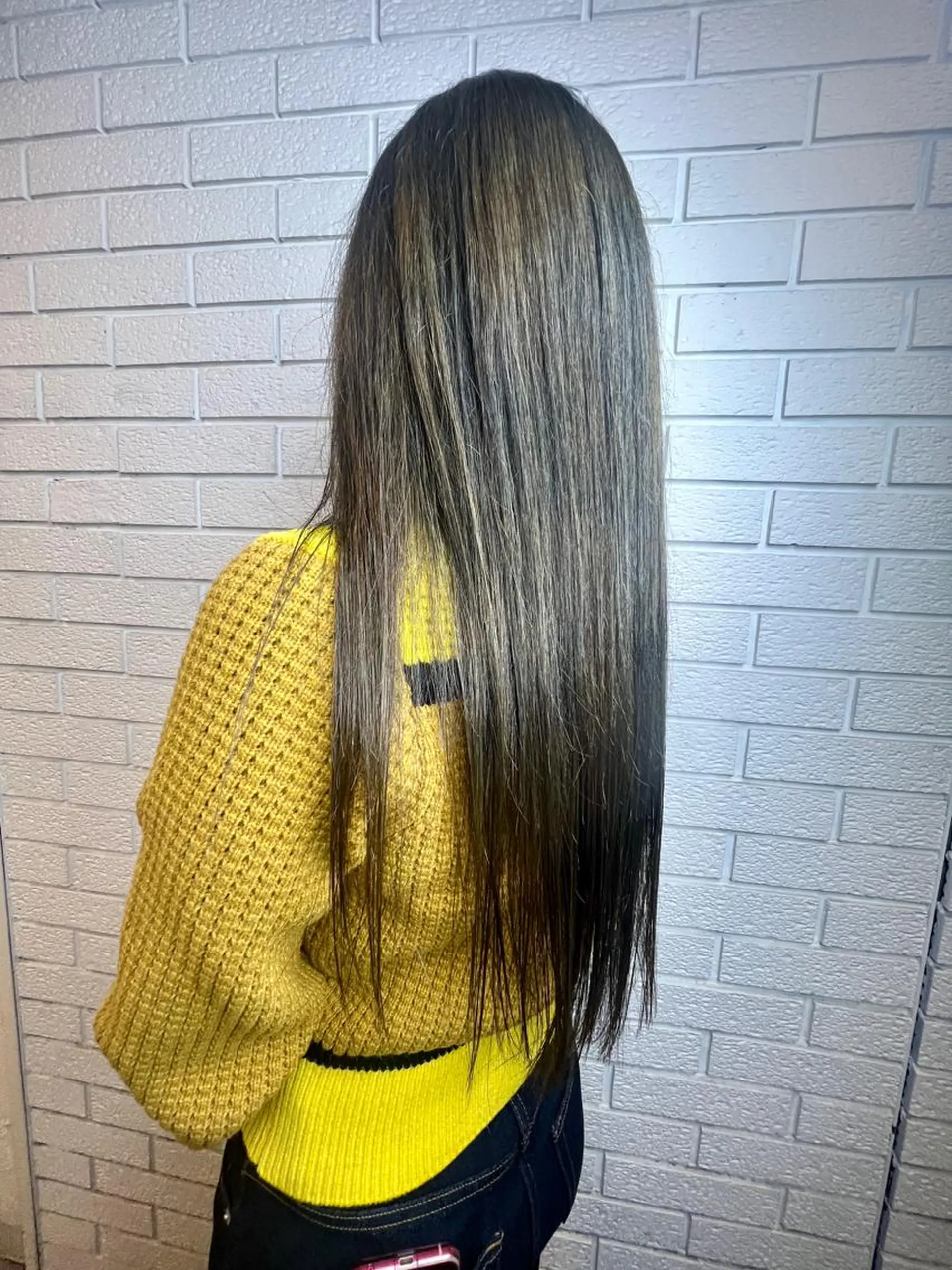 ロング カラー ブリーチ ケアブリーチ 透明感カラー グレージュ ハイライトカラー カット ヘアカラー トリートメント 髪質改善✨艶カラー MASAYAのヘアスタイル