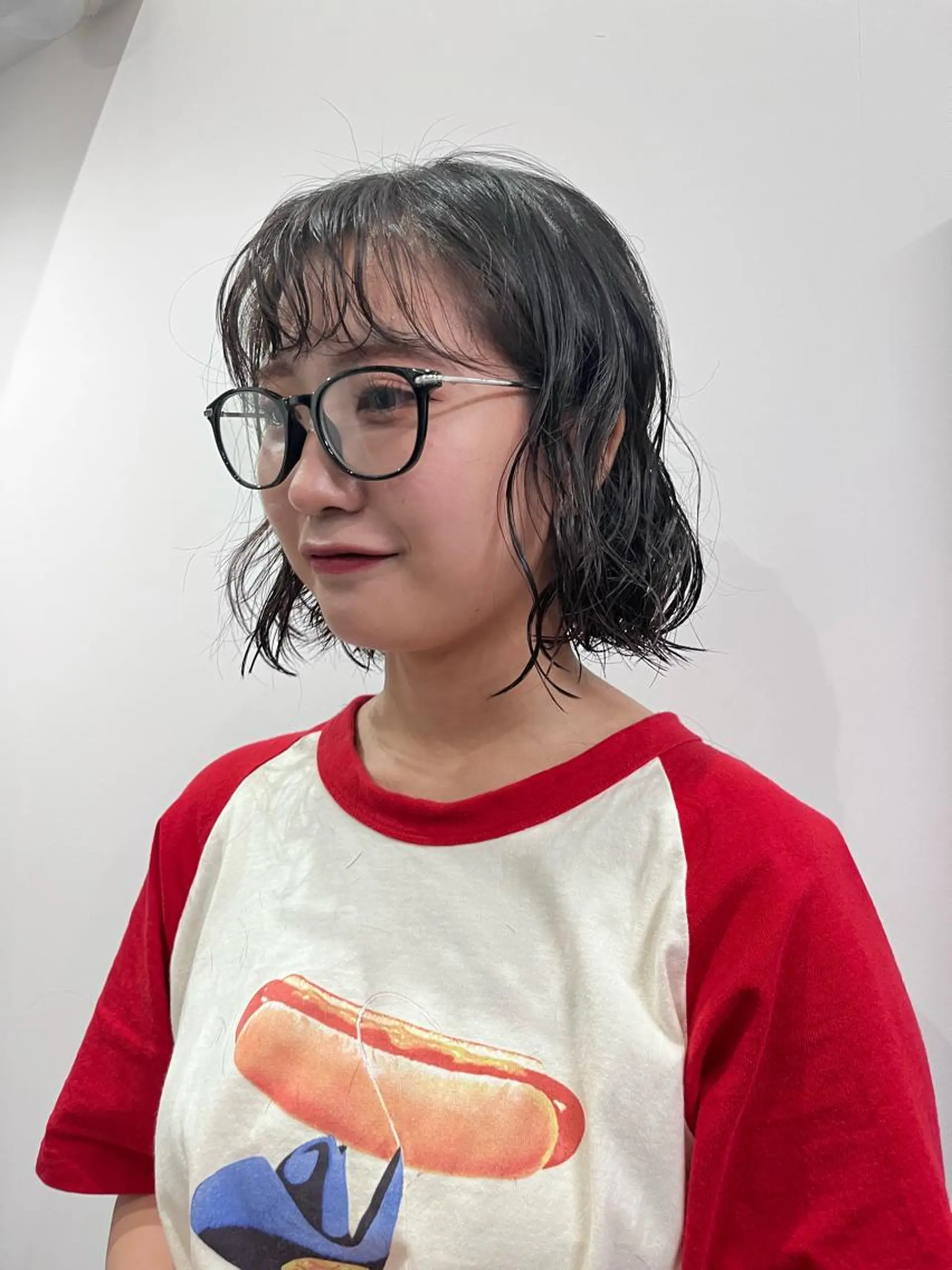 ミディアム パーマ ミディアムパーマ heir studio Baretta所属・山本 銀次郎のヘアスタイル