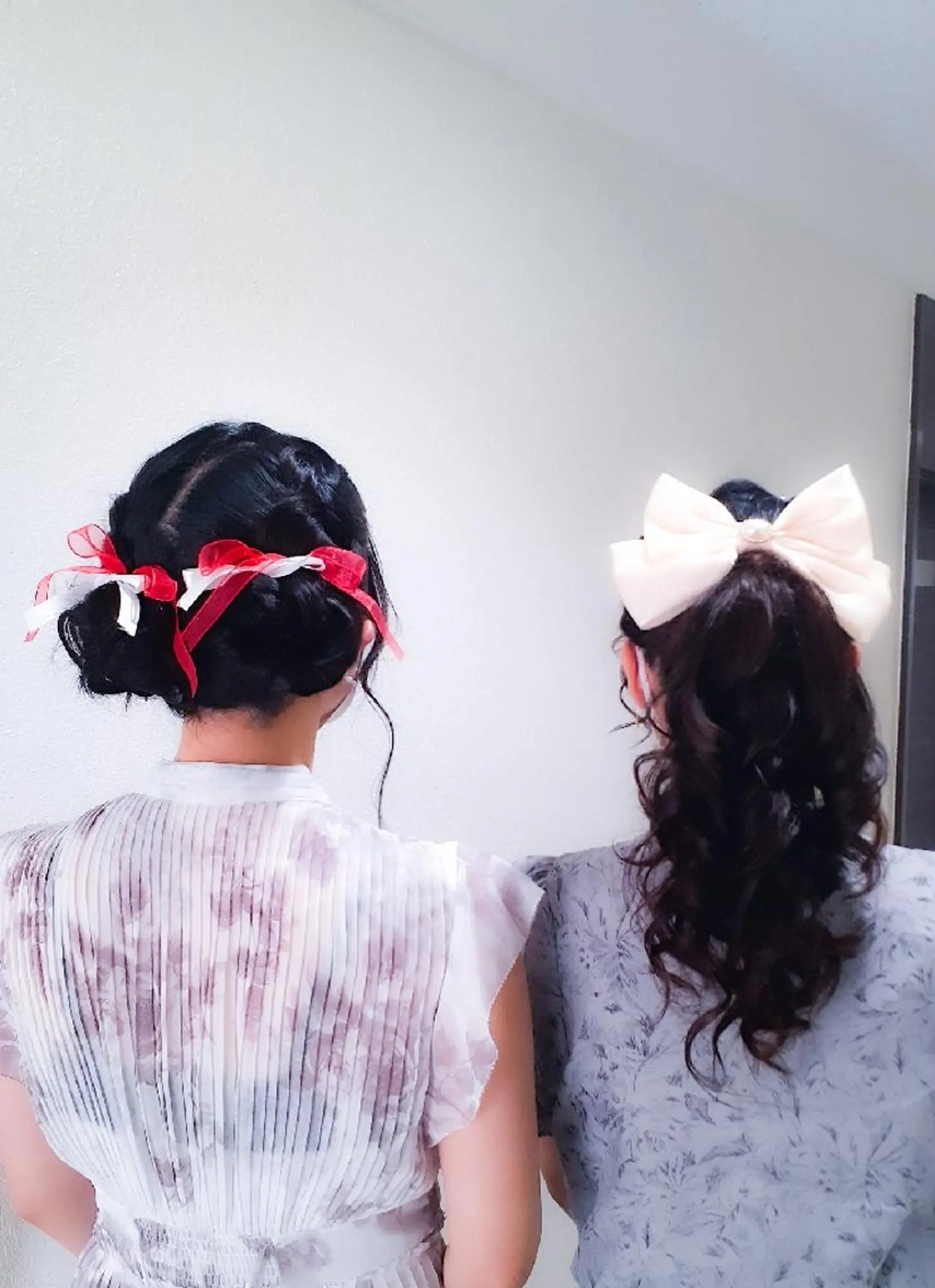 ヘアアレンジ セミロング ヘアセット Hair&Make  Delight*のヘアスタイル