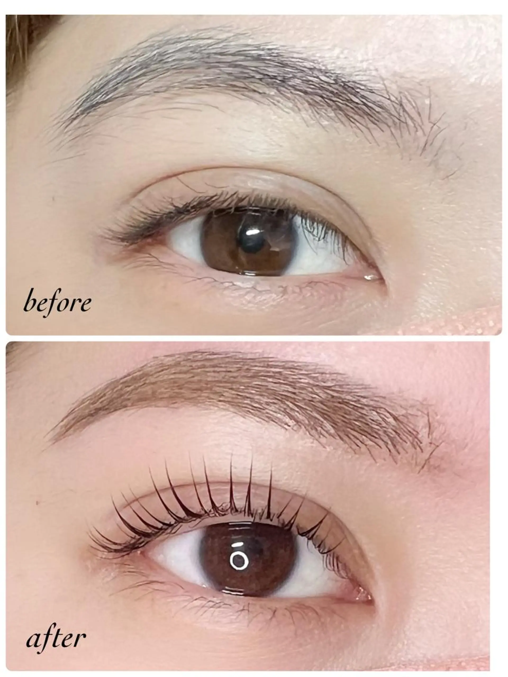 マツエク・マツパ アイブロウ ケラチンラッシュリフト 一重×まつ毛パーマ マツパ eyelash plan api所属・【plan】 kaoriのマツエク・マツパデザイン