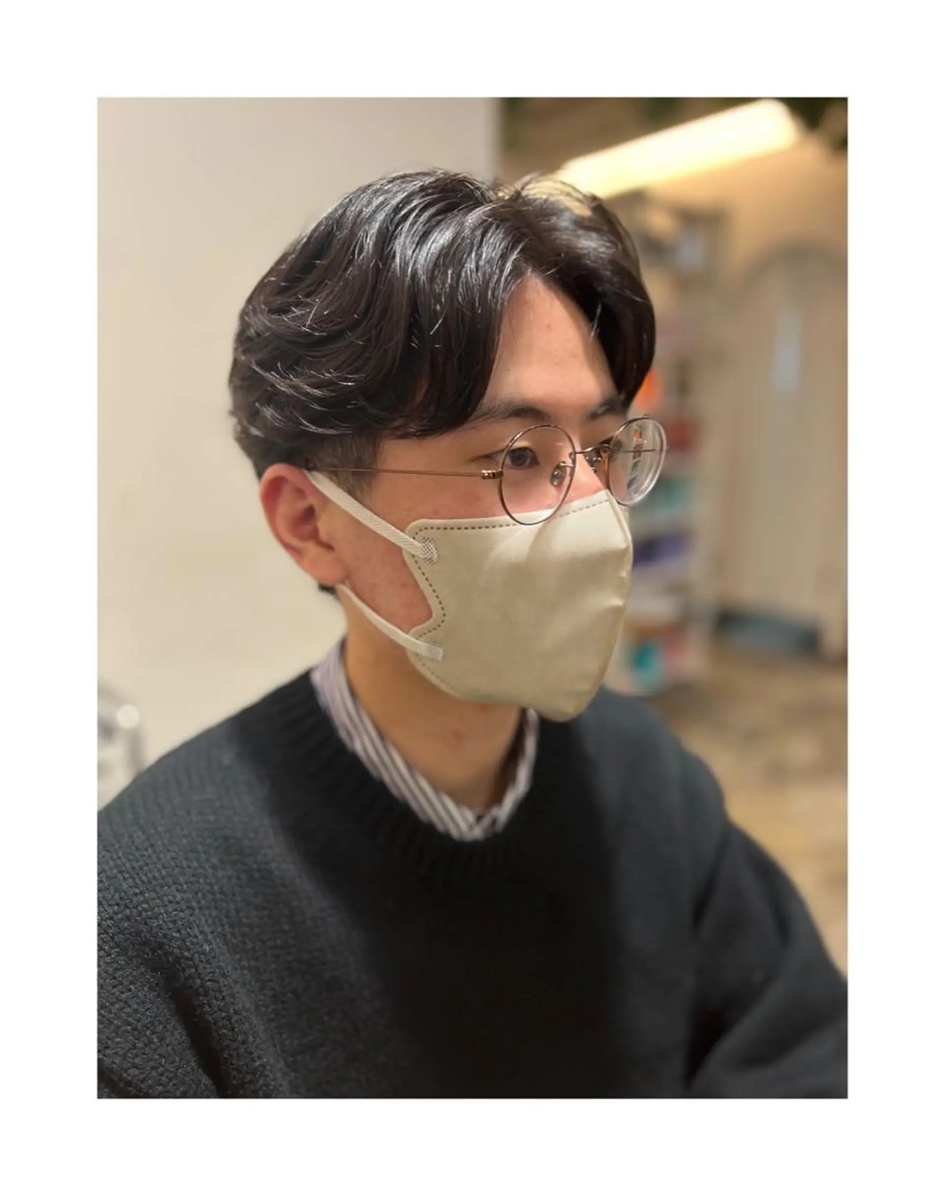 メンズ メンズパーマ カット パーマ 札幌韓国メンズ 🇰🇷YUITOのヘアスタイル