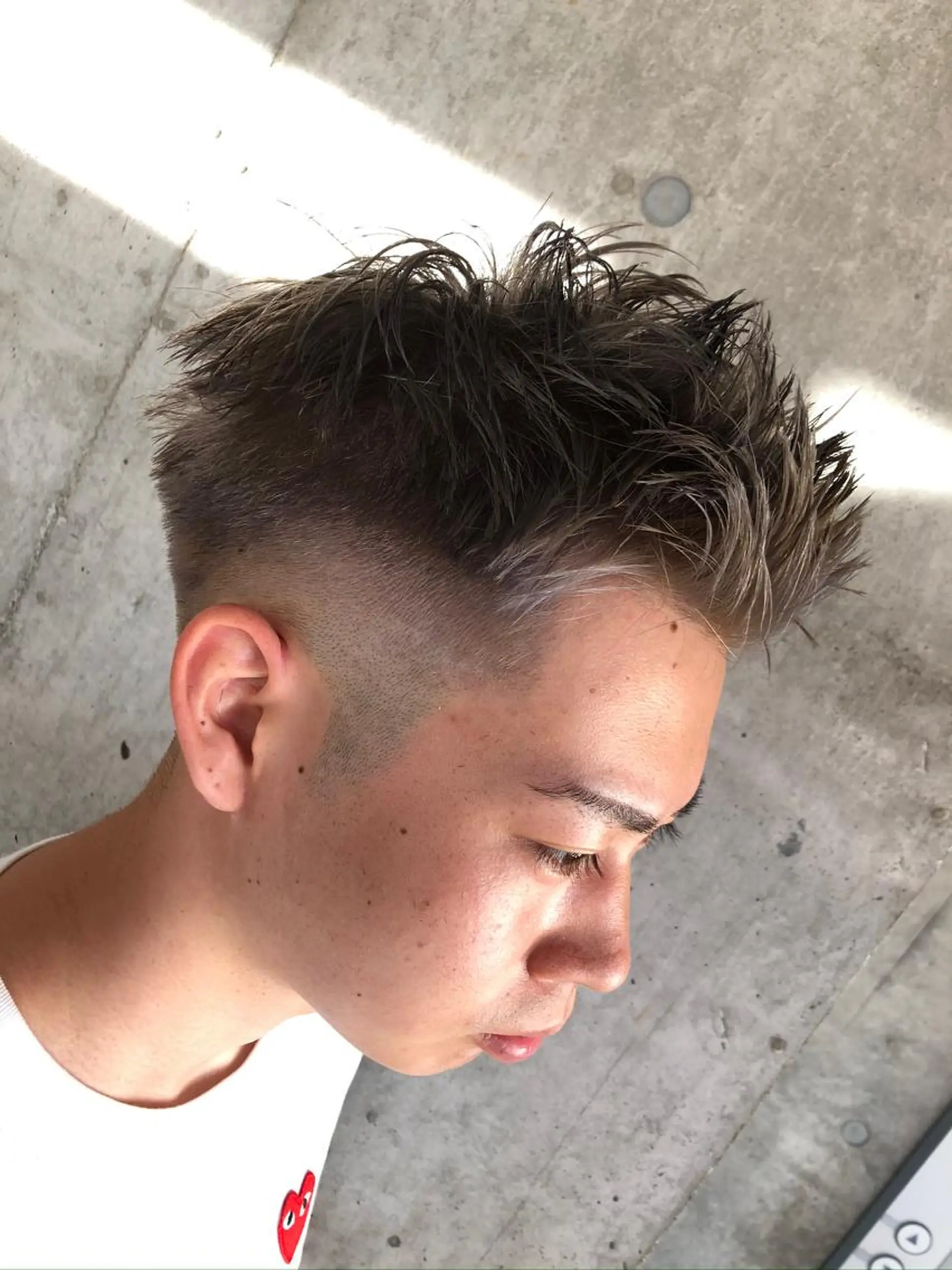 ショート カラー メンズ 🔥メンズ特化パーマ 🦖増田弘明🦖のヘアスタイル