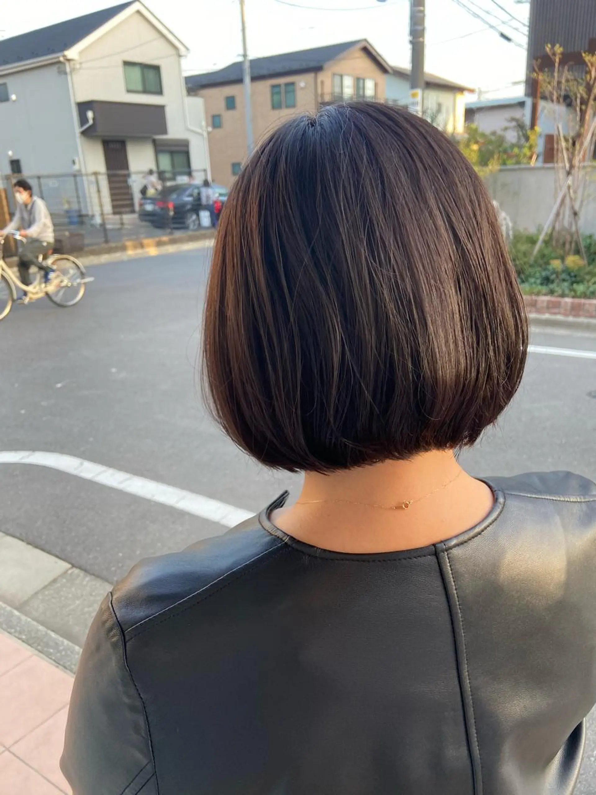 ショート カラー 🪼高評価🪼 💎柴崎の藤咲💎のヘアスタイル