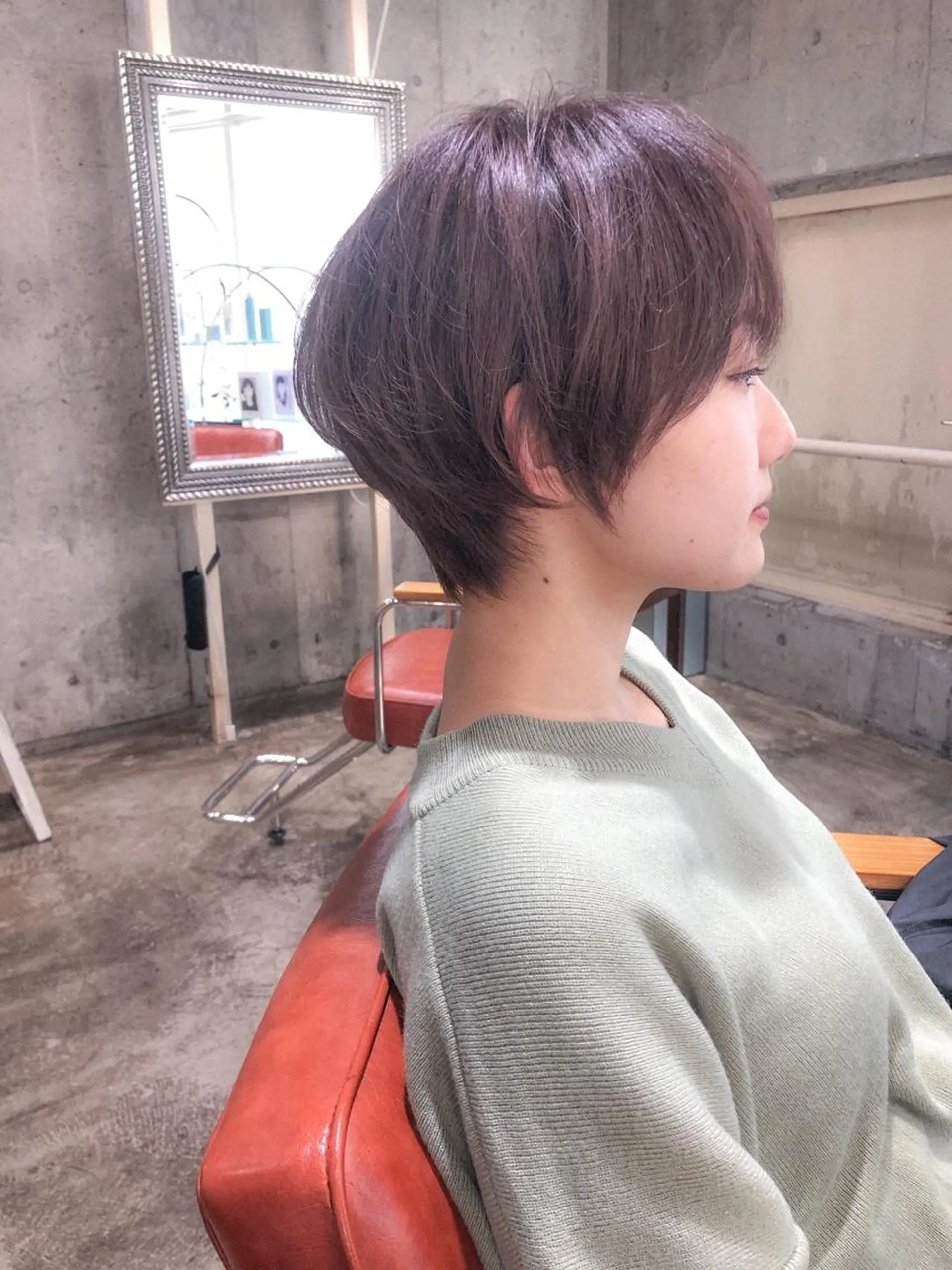 ショート ショートヘア 北條 優輝のヘアスタイル