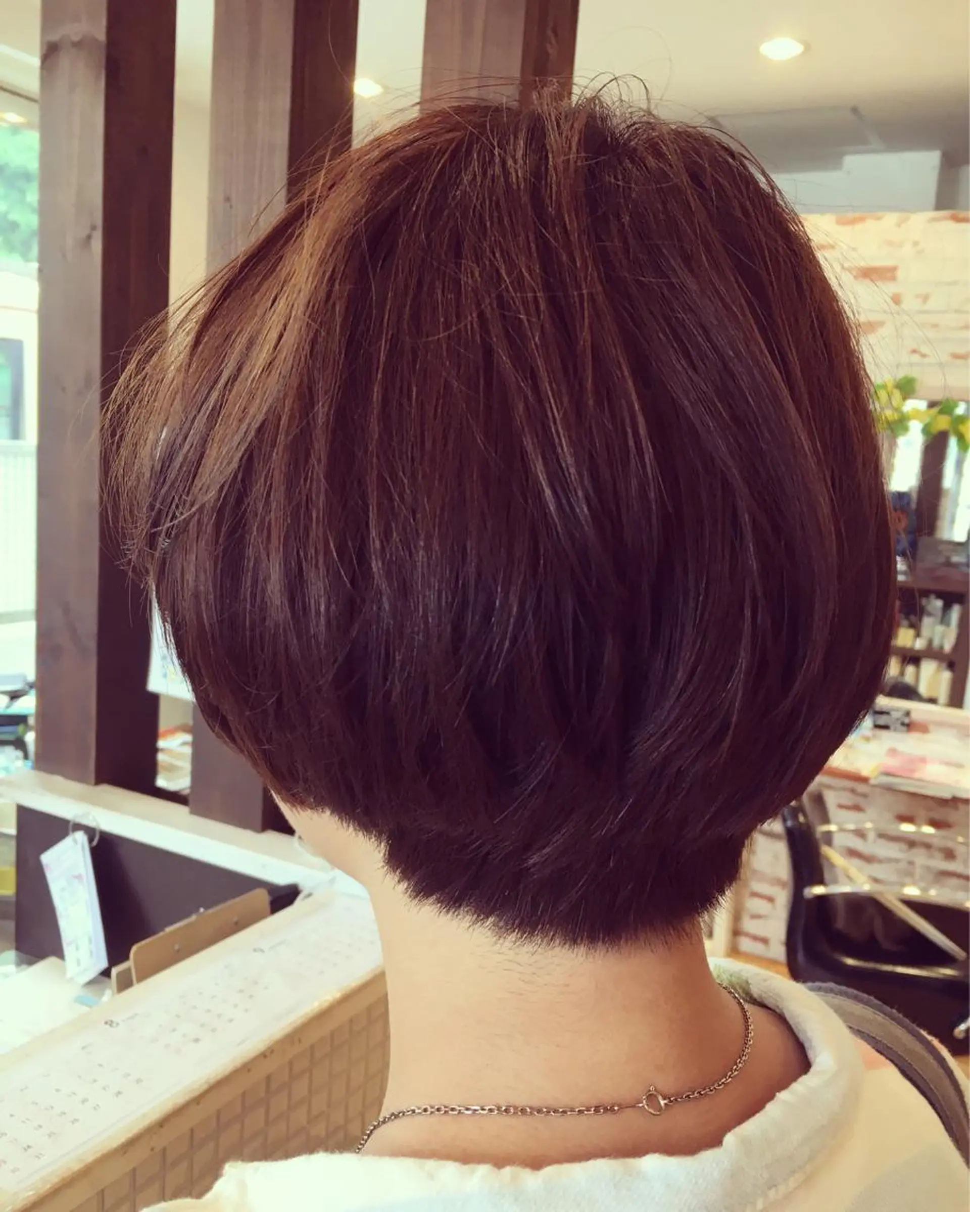 ショート ショートヘア カット ヘアカラー トリートメント YUSUKE ITOのヘアスタイル
