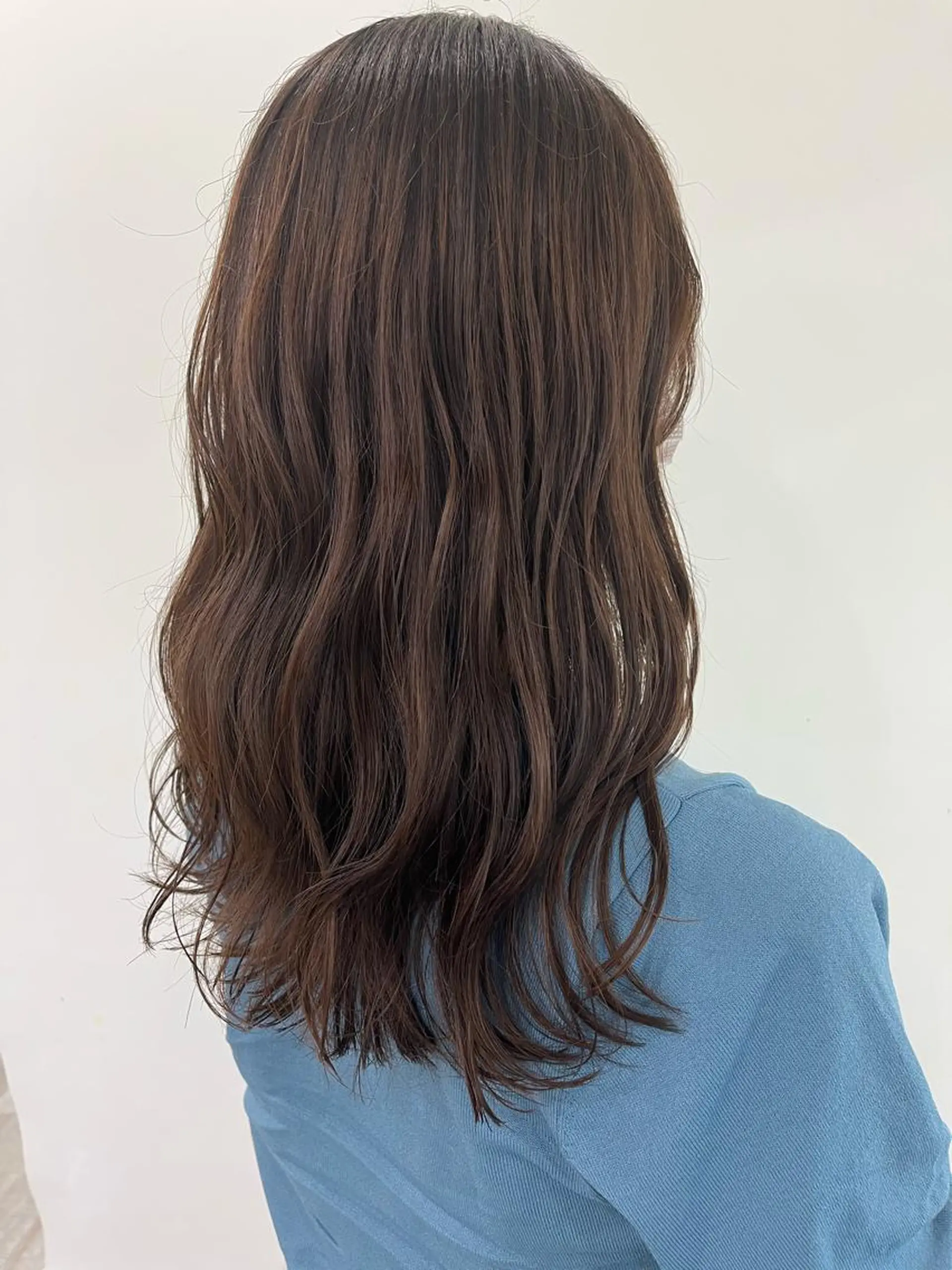 ロング 【北千住】🌈韓国風 レイヤー✨小顔カットのヘアスタイル