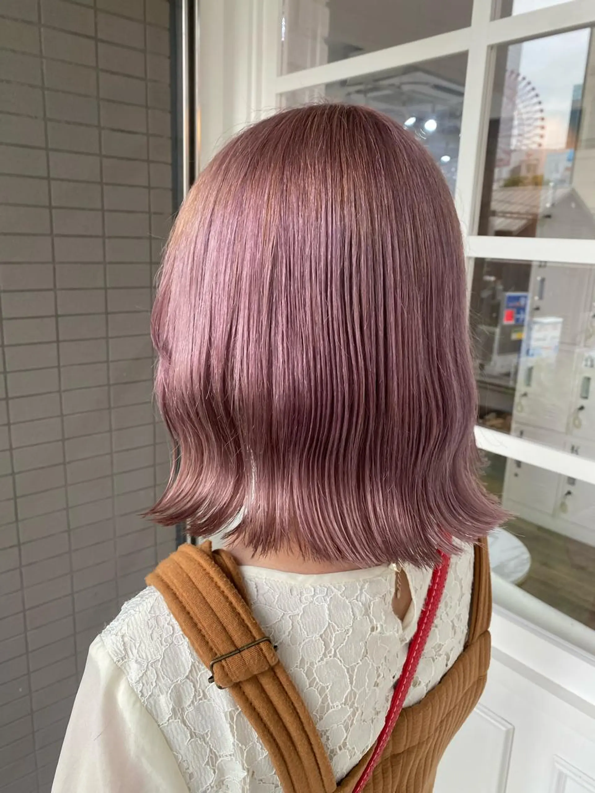 ミディアム カラー 韓国×髪質改善カラー 💎hinaのヘアスタイル