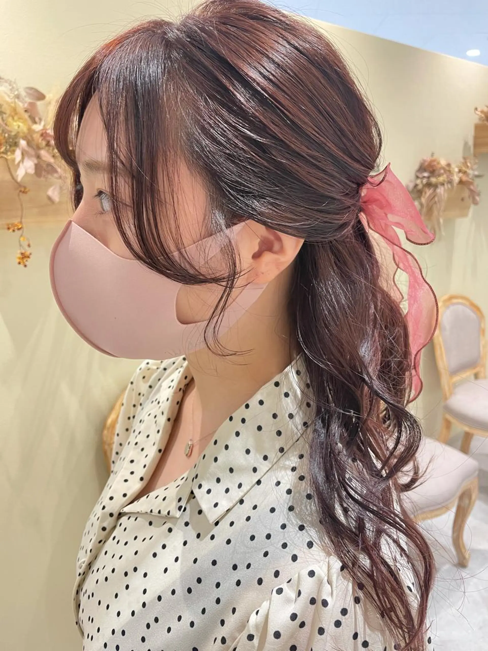 セミロング 韓国風ヘア ボブ支持率NO1 🌈CHIKAのヘアスタイル