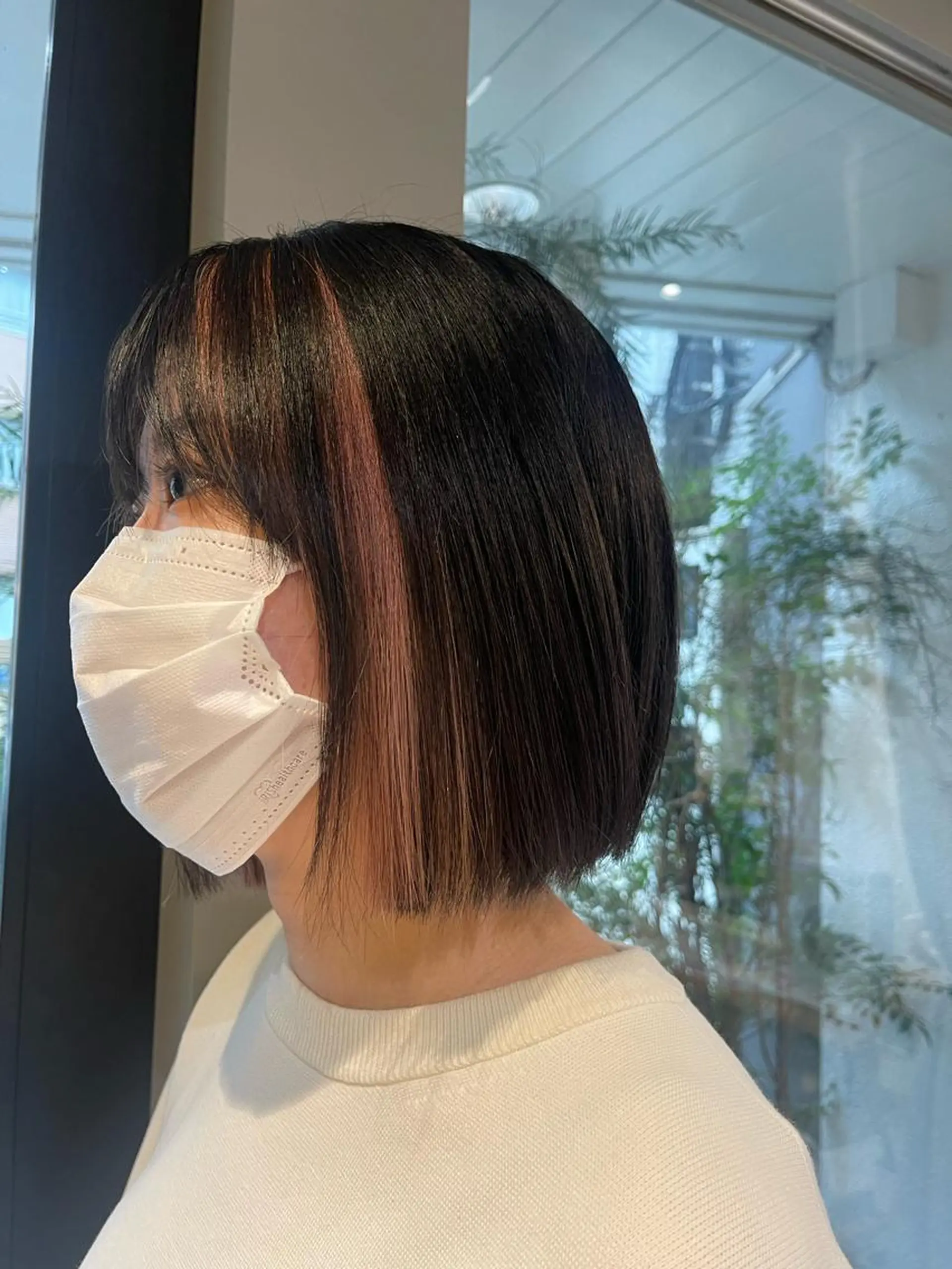 ミディアム ano @anomukuiのヘアスタイル