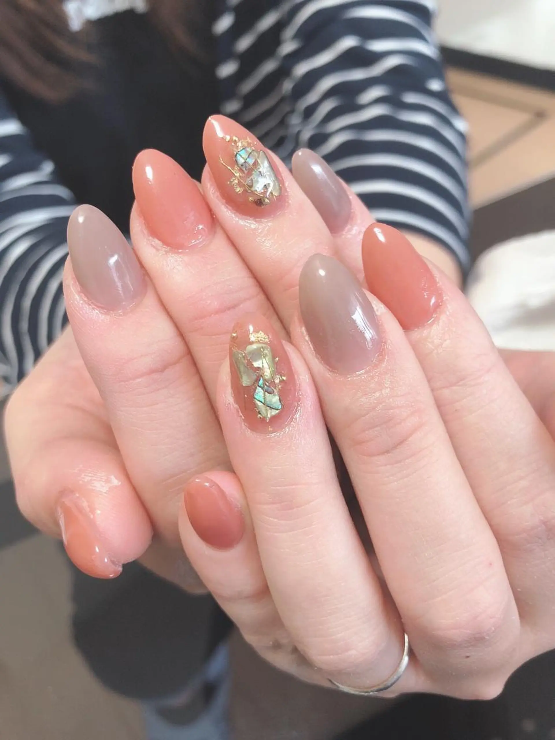 ネイル ハンドネイル 荒井 海輝のネイルデザイン