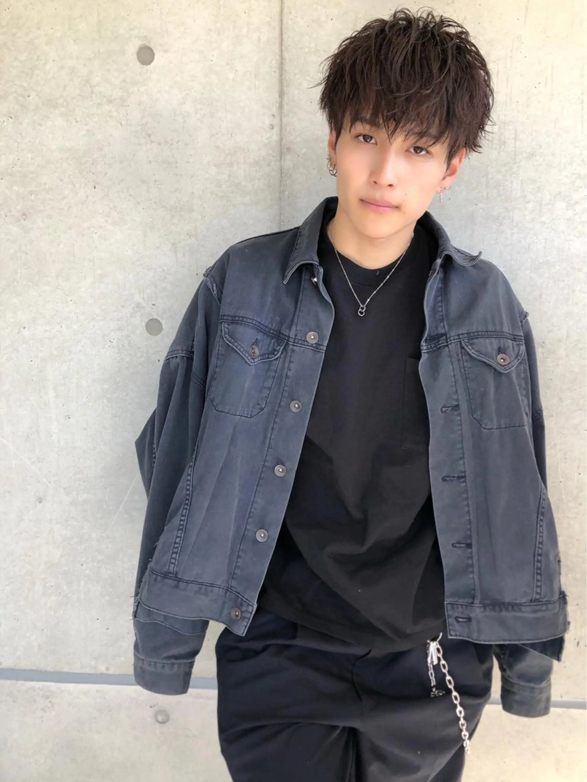 メンズ カット パーマ トリートメント ヘアセット Loy所属・メンズヘアの達人 パーマ 縮毛矯正🔷のヘアスタイル