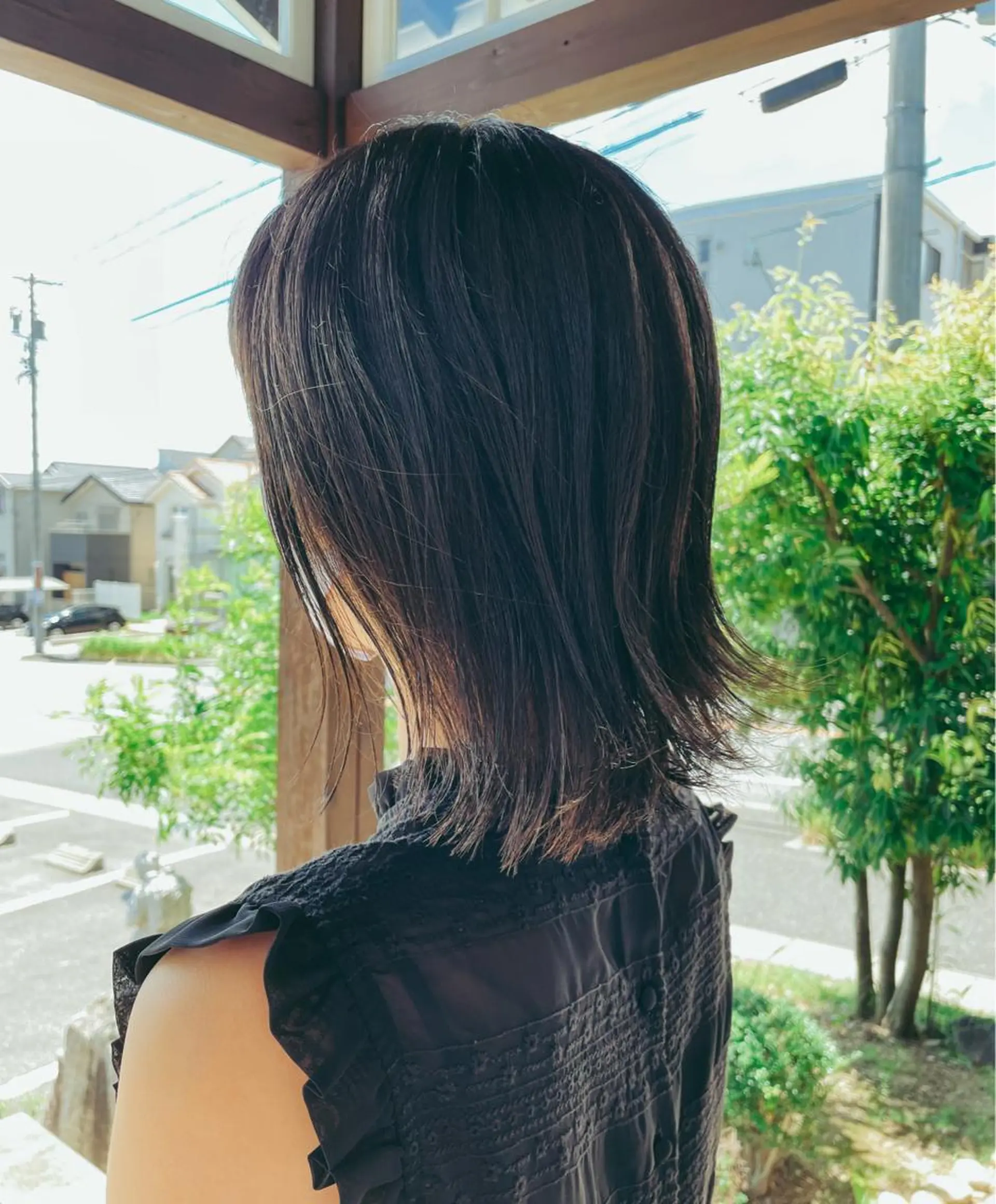 ミディアム カラー オリーブカラー 吉田 浩太郎のヘアスタイル