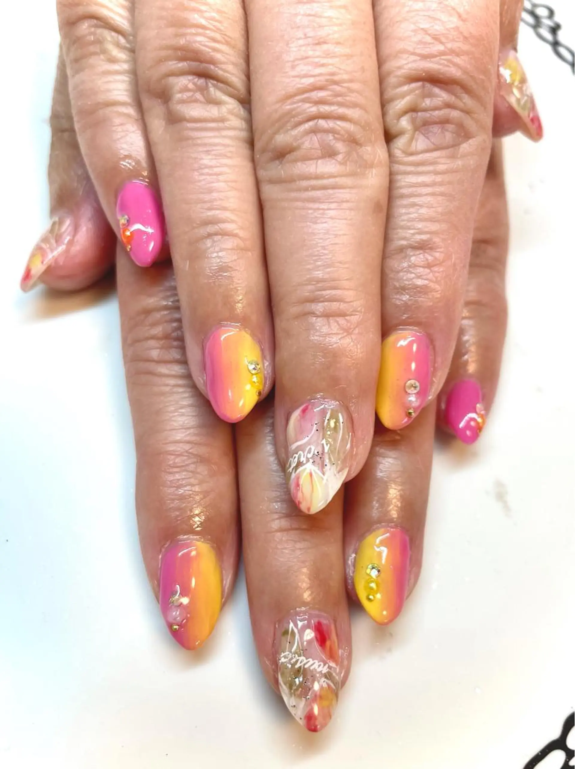 ネイル ハンドネイル nailsalon sugarr所属・nailist cocoのネイルデザイン