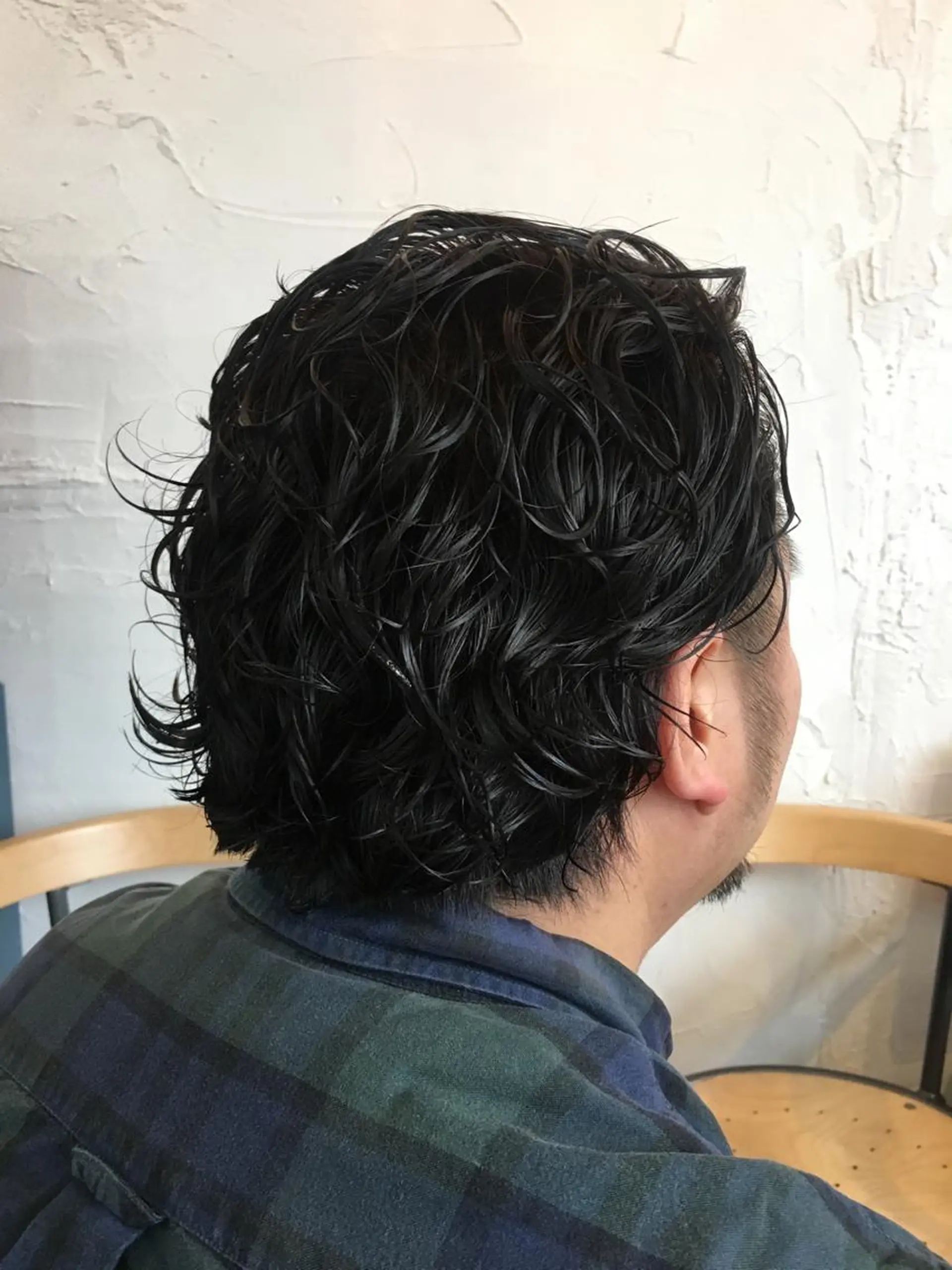 パーマ メンズ パーマ 松田 由紀子のヘアスタイル