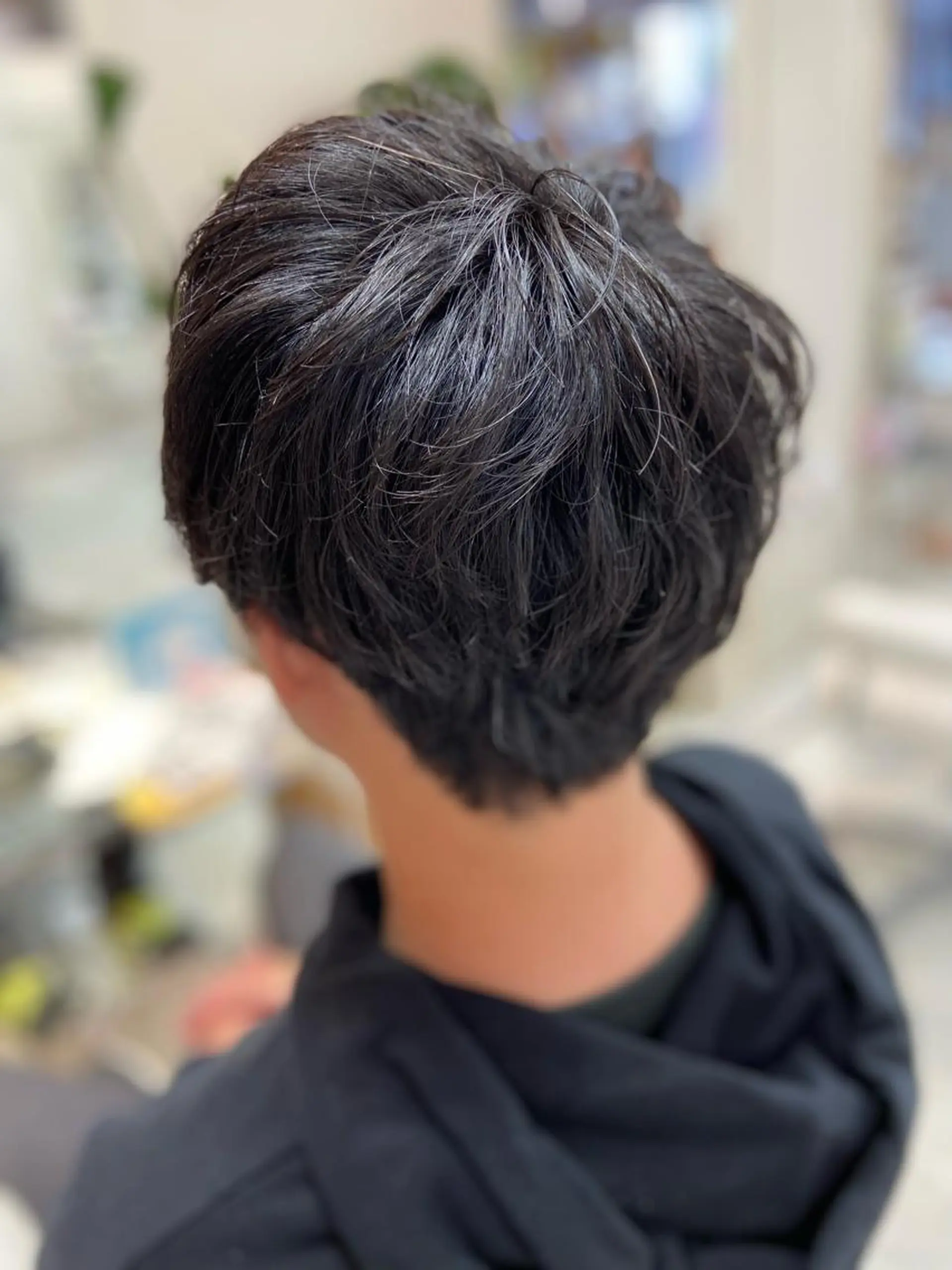 パーマ メンズ メンズパーマ カット パーマ 菊地 美憂のヘアスタイル