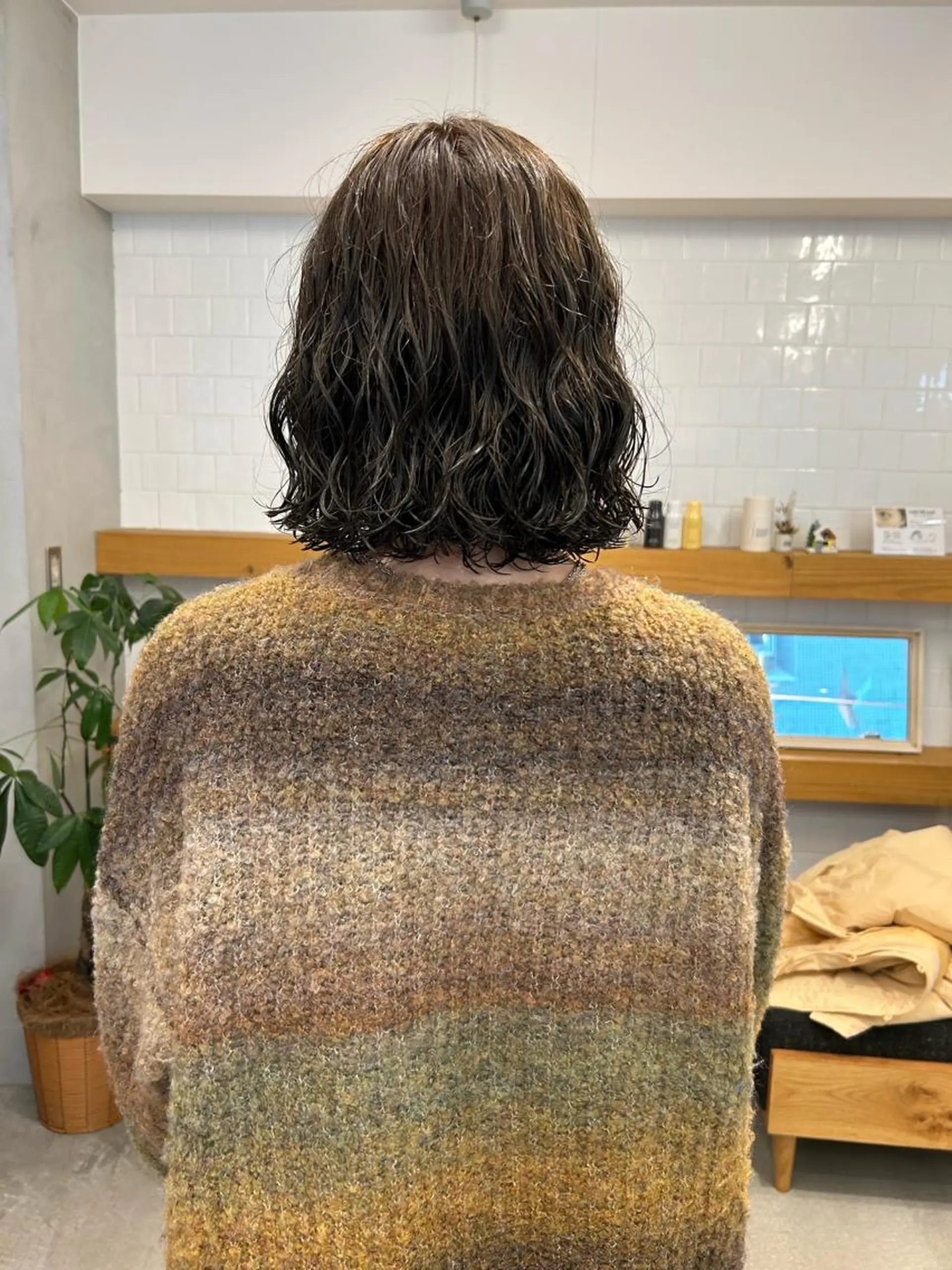 ショート カラー ボブ 、 、のヘアスタイル