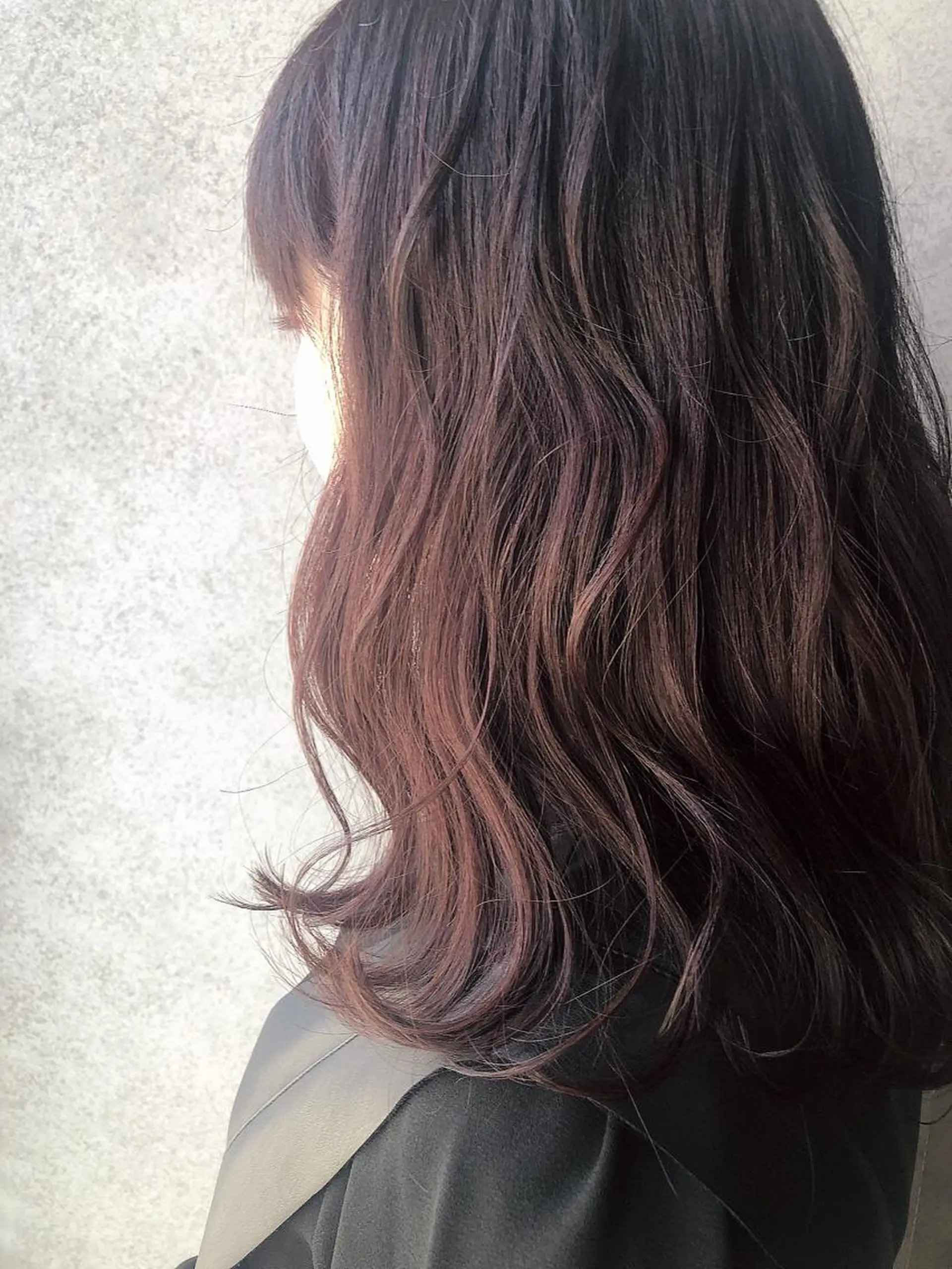 セミロング カラー ブラウンカラー 櫻井 未悠のヘアスタイル