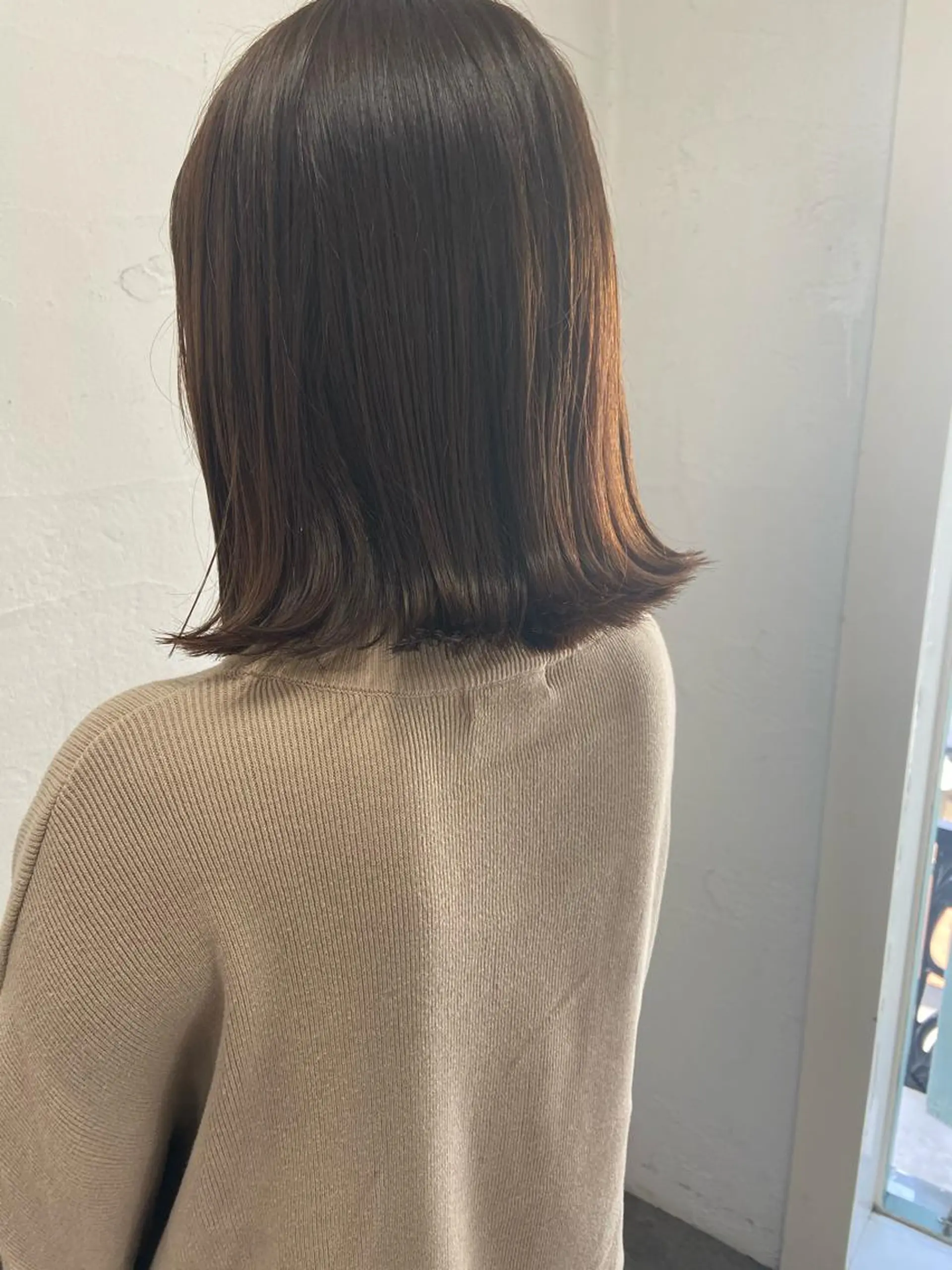 セミロング カラー ヘアアレンジ ヘアカラー トリートメント SALOWIN恵比寿所属・ヘッドスパで脳を 整える✨chacoのヘアスタイル