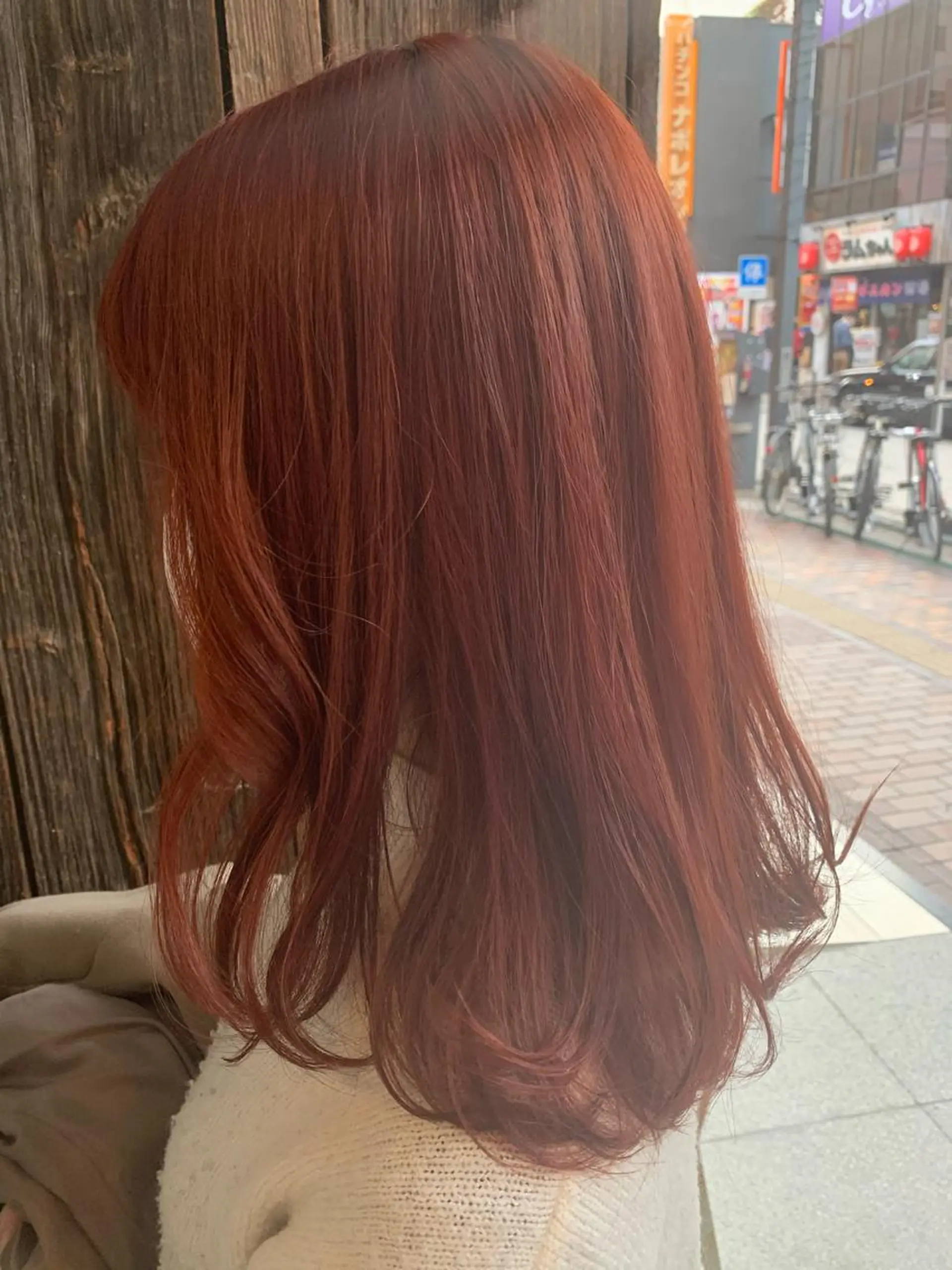 ロング 平野 優奈のヘアスタイル