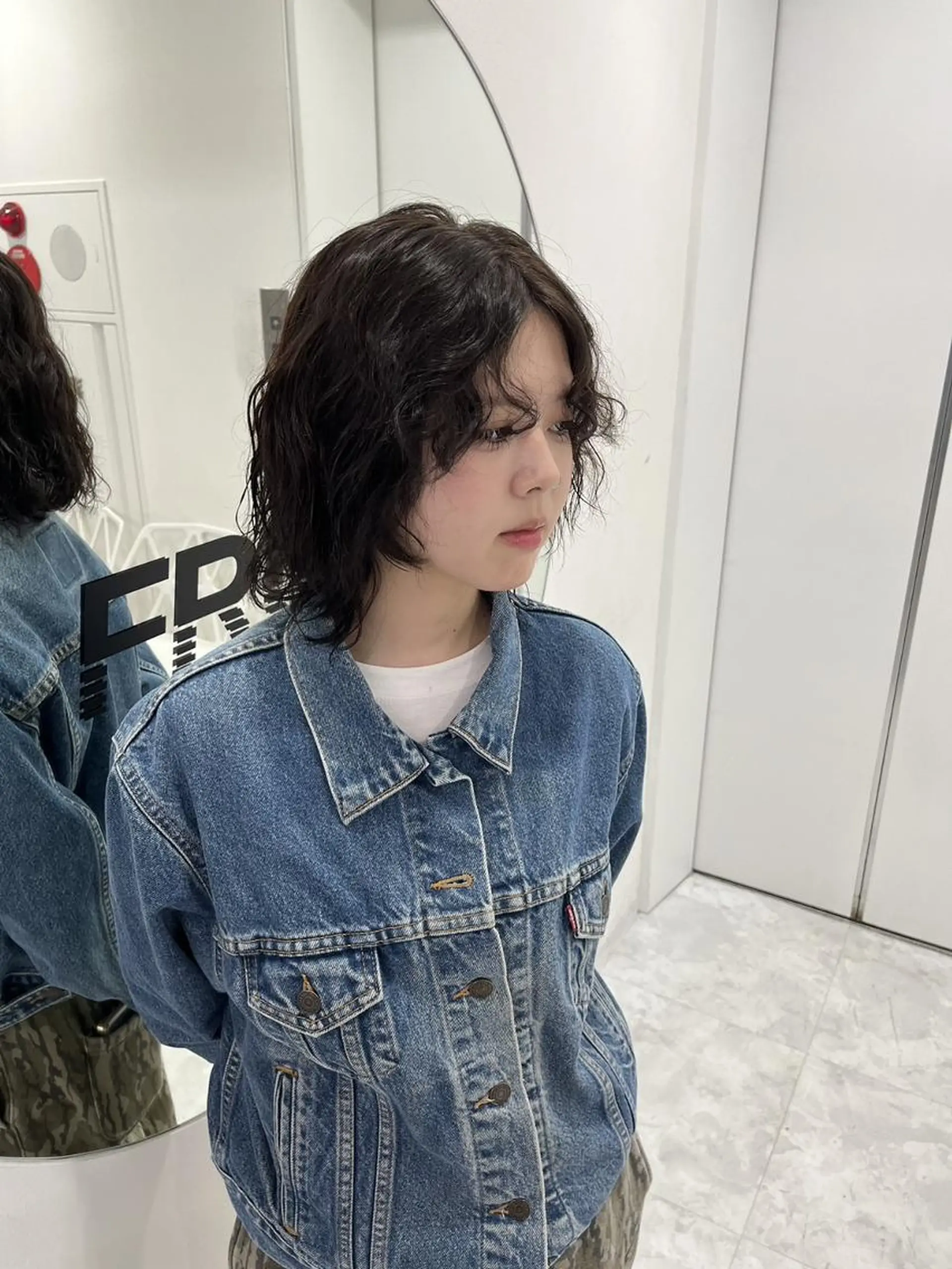 カラー 🤍海外girl🤍 ベージュ/ALISAのヘアスタイル