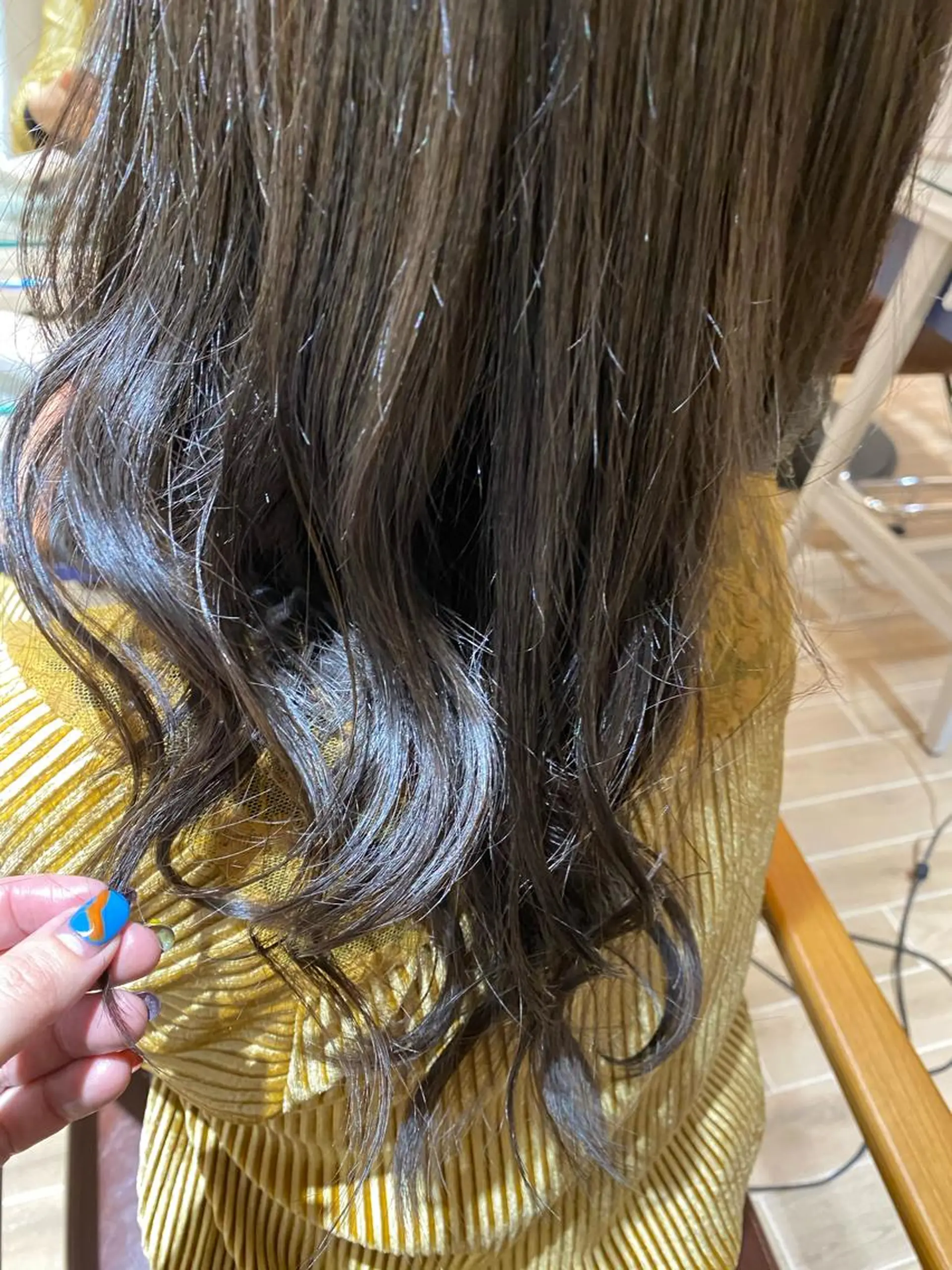 セミロング 透明感カラー・ 髪質改善🩵イケダのヘアスタイル