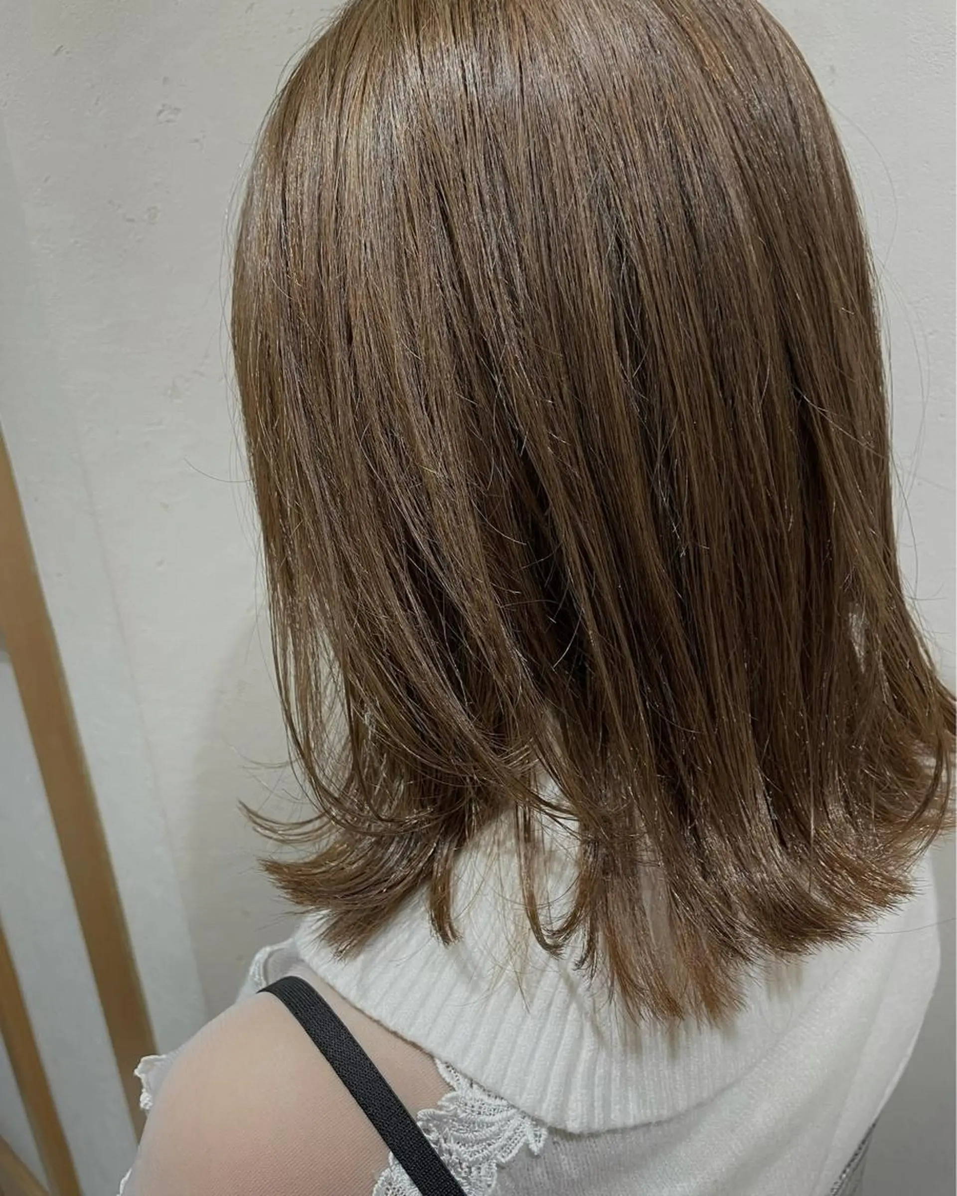 ミディアム カラー グレージュ カット ヘアカラー トリートメント Feria所属・カウンセリング重視 🌿‬Tsuyukiのヘアスタイル