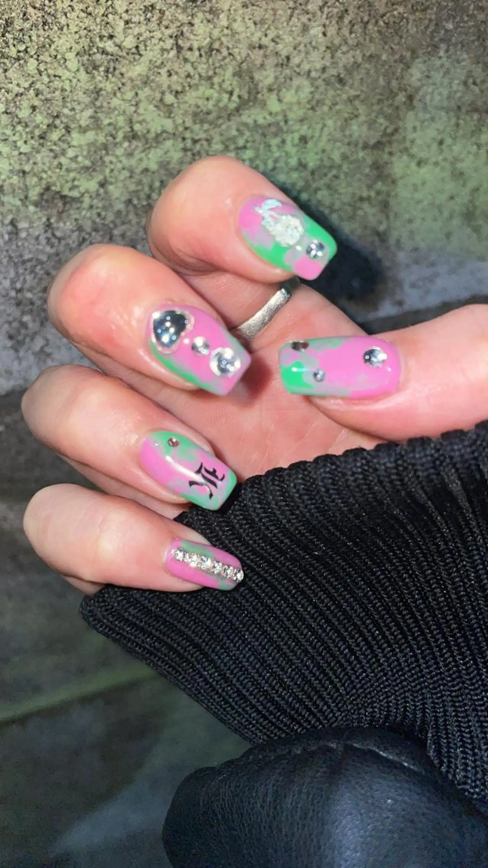 ネイル 【 ﾈｲﾘｽﾄ&ｱｲ ﾘｽﾄ】キヨカのネイルデザイン